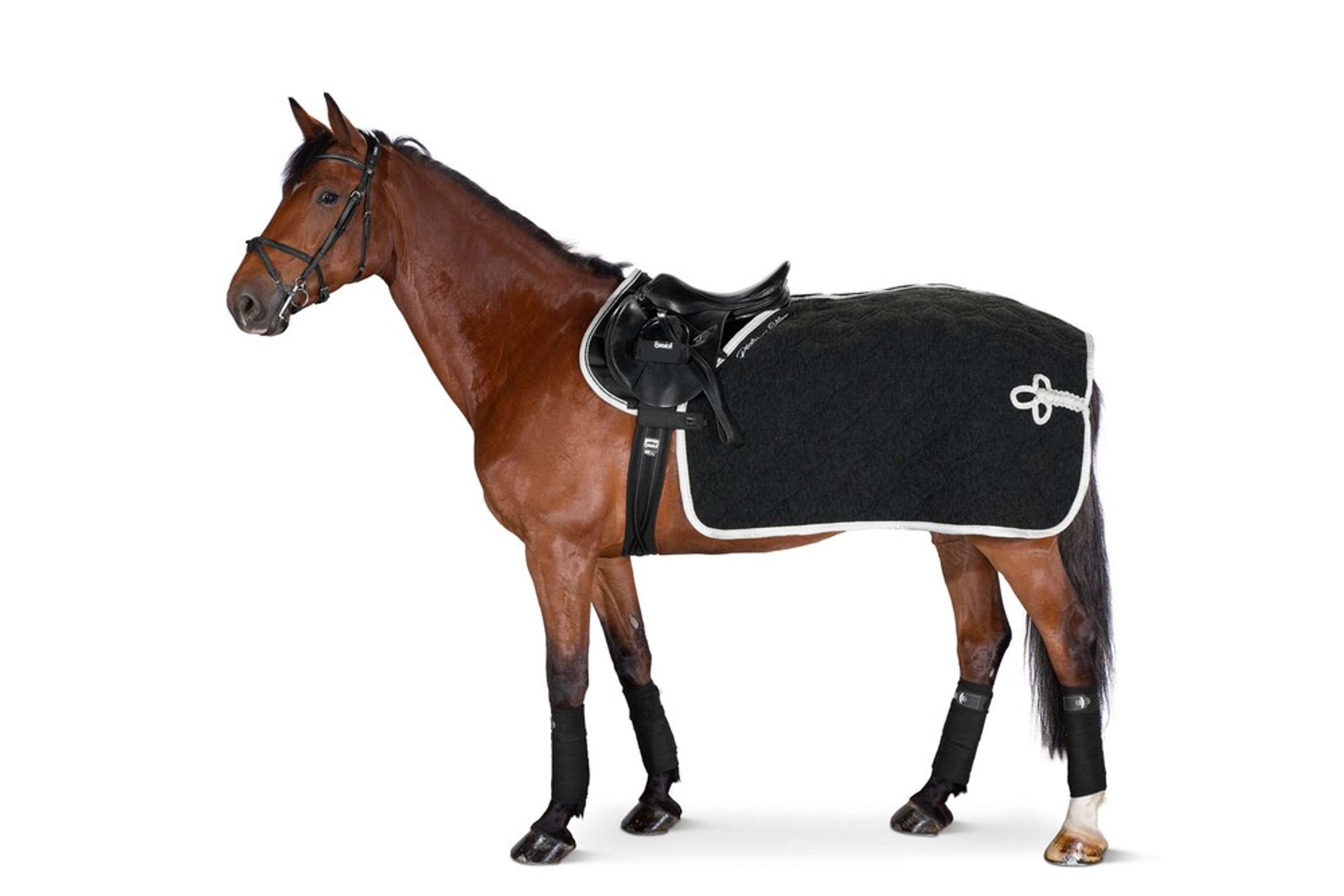 Eskadron Housses d'Étrier Jersey Noir Eskadron Housses d'Étrier Jersey Noir