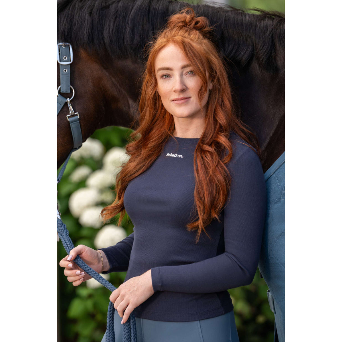 Eskadron Manches Longues Classic Sports Rib Marin