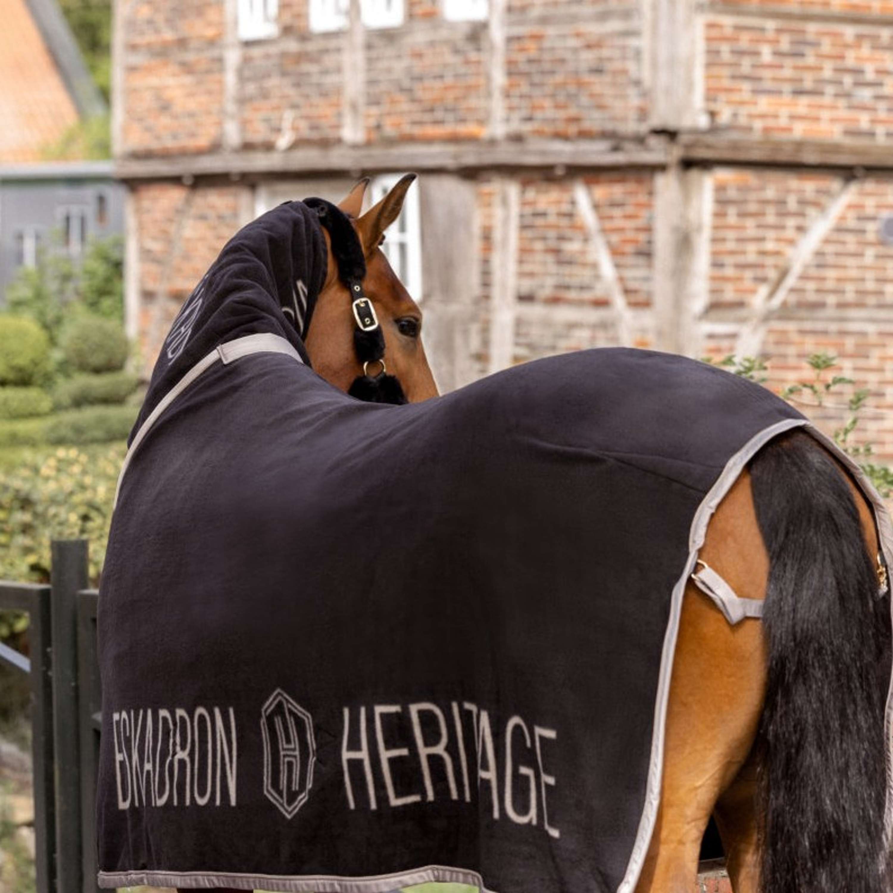 Eskadron Couvertures Anti-Transpiration Heritage Fleece Noir