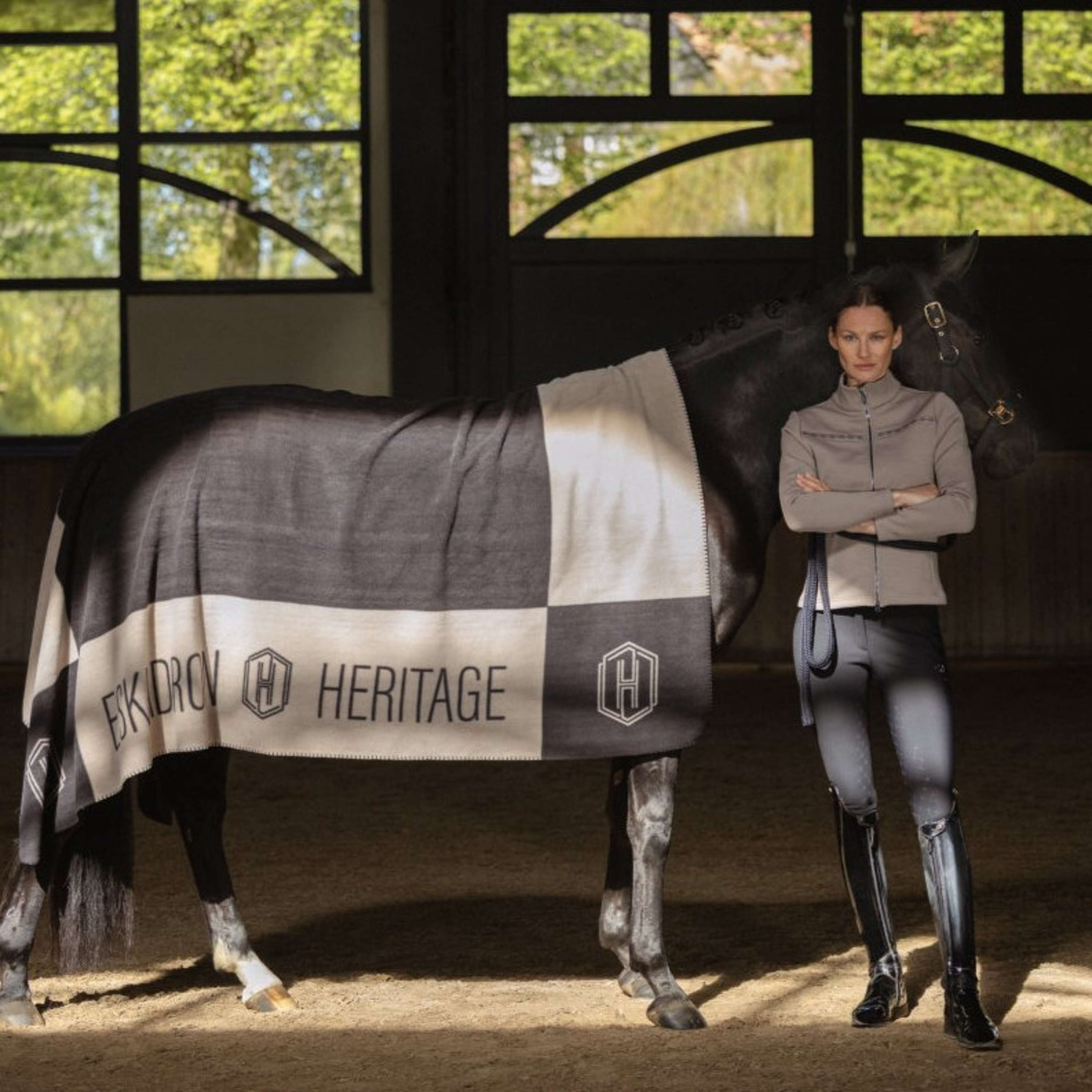 Eskadron Couverture Polaire Heritage Noir