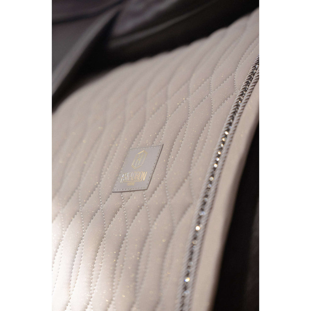 Eskadron Tapis de Selle Heritage Sparkle Crystal Dressage Ash