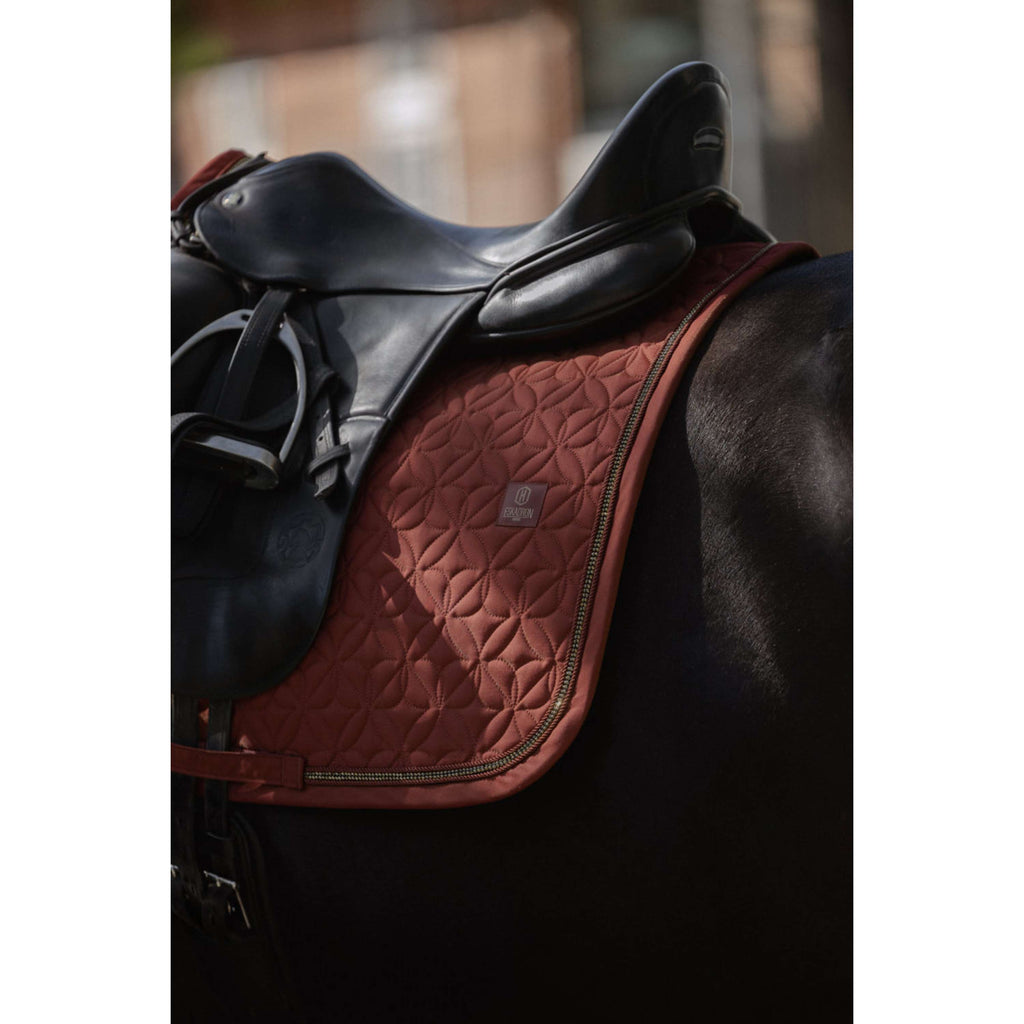 Eskadron Tapis de Selle Heritage Glam Crystal Dressage Merlot