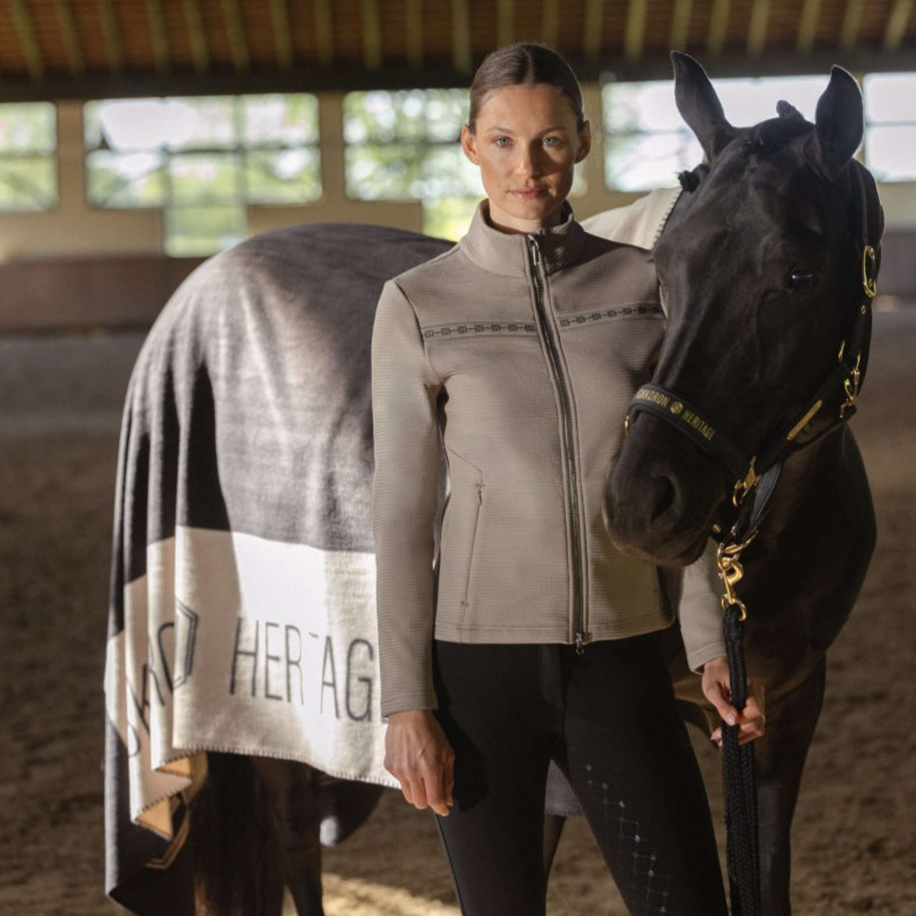 Eskadron Couverture Polaire Heritage Noir