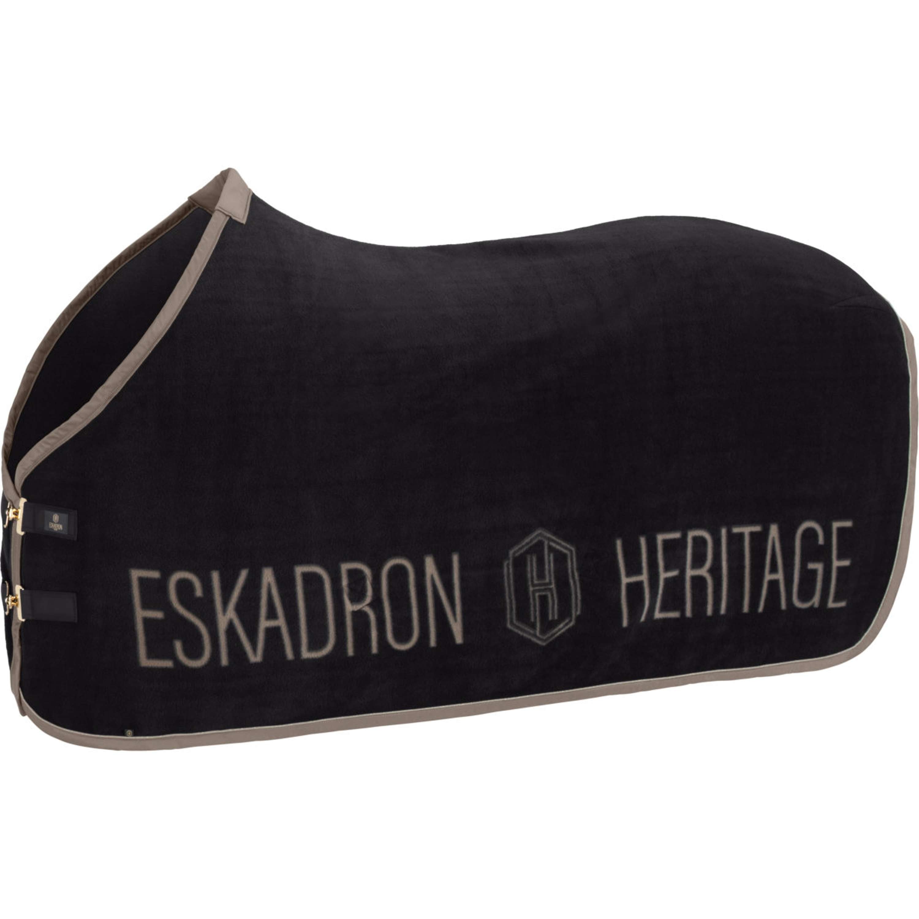 Eskadron Couvertures Anti-Transpiration Heritage Fleece Noir