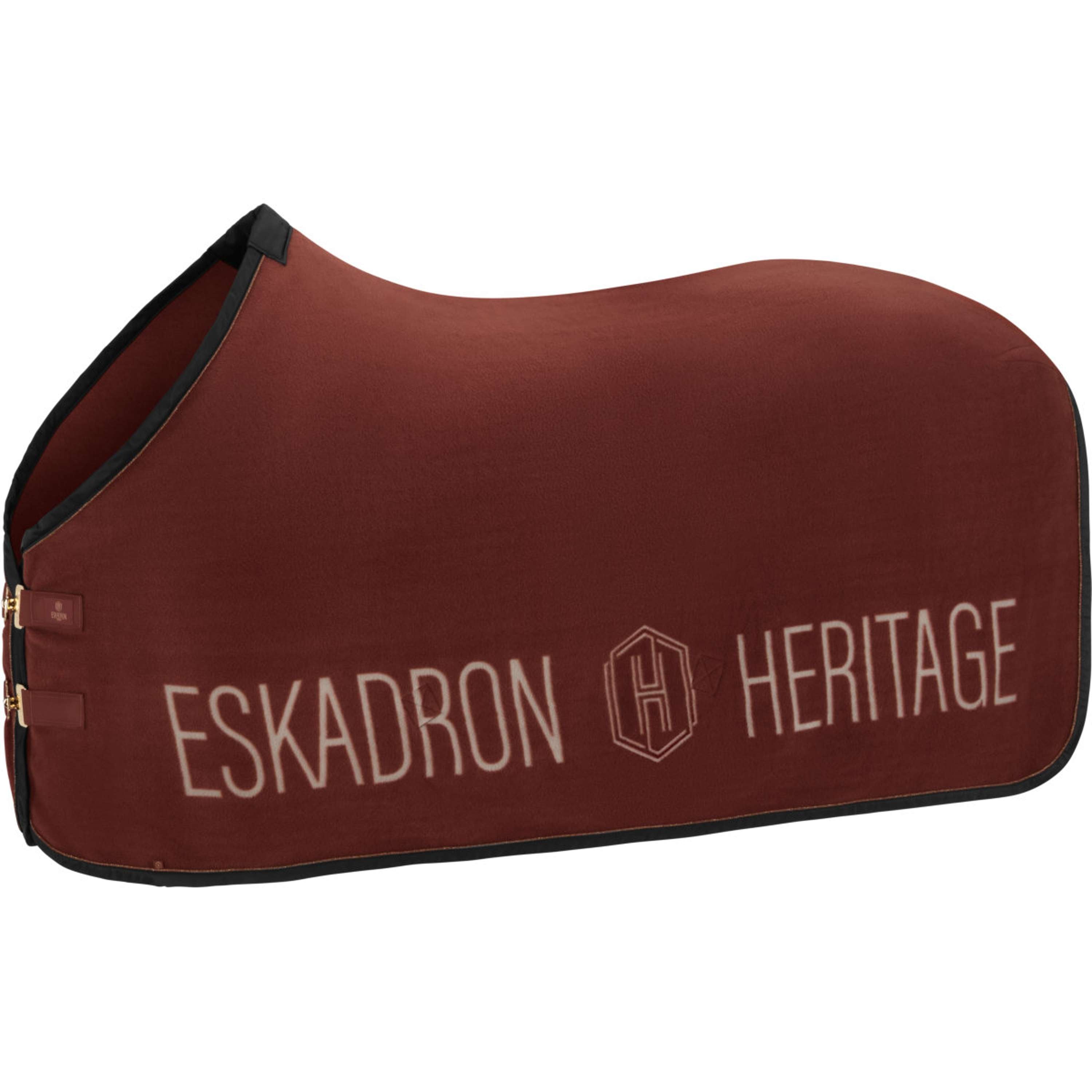 Eskadron Couvertures Anti-Transpiration Heritage Fleece Merlot