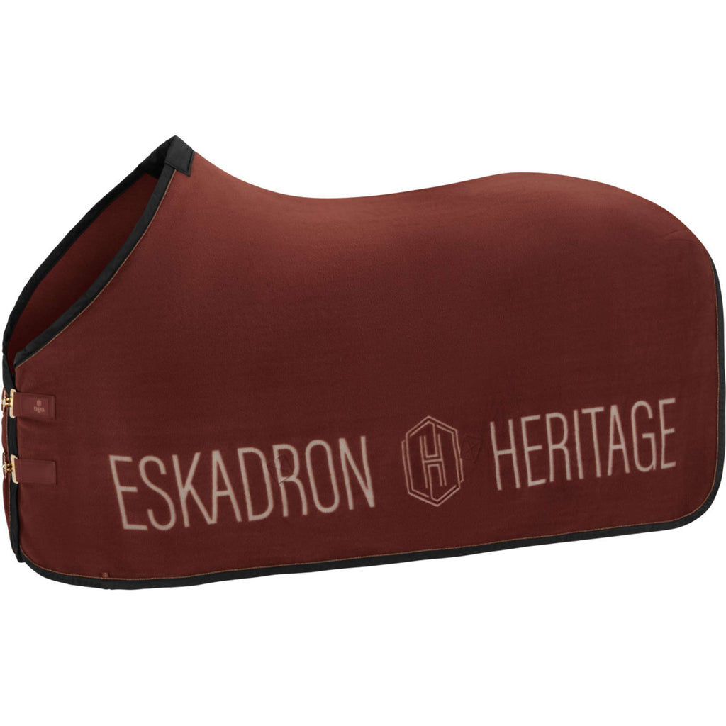 Eskadron Couvertures Anti-Transpiration Heritage Fleece Merlot