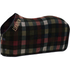 Eskadron Couvertures Anti-Transpiration Heritage Fleece Check Noir/Deep Moss/Merlot/Ash