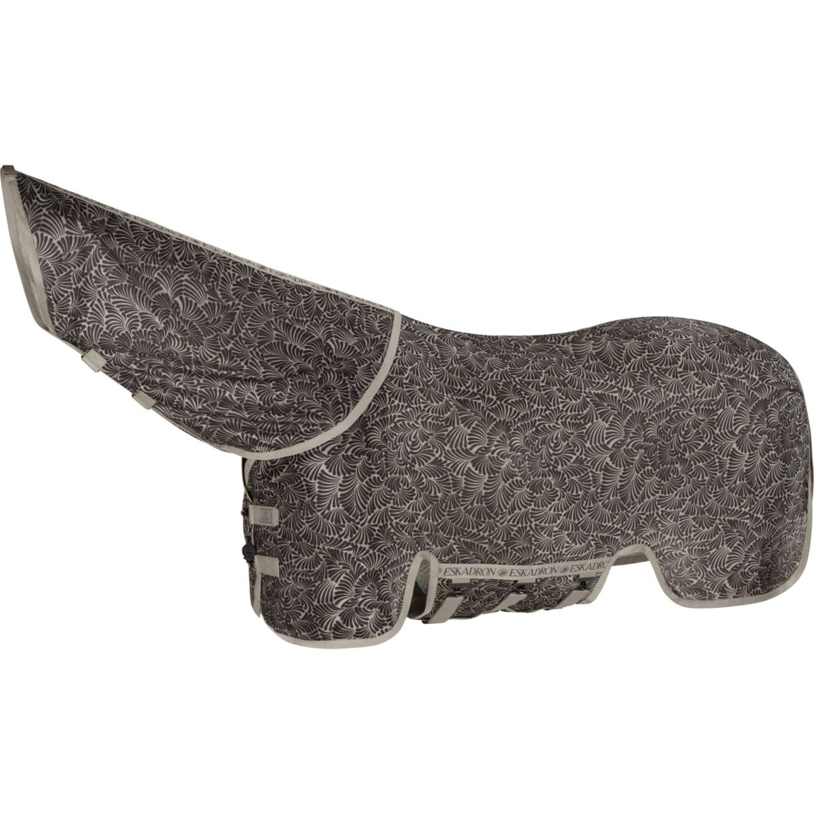 Eskadron Couverture Anti-Mouches Platinum '26 avec Couvre-cou Amovible Pale Grey