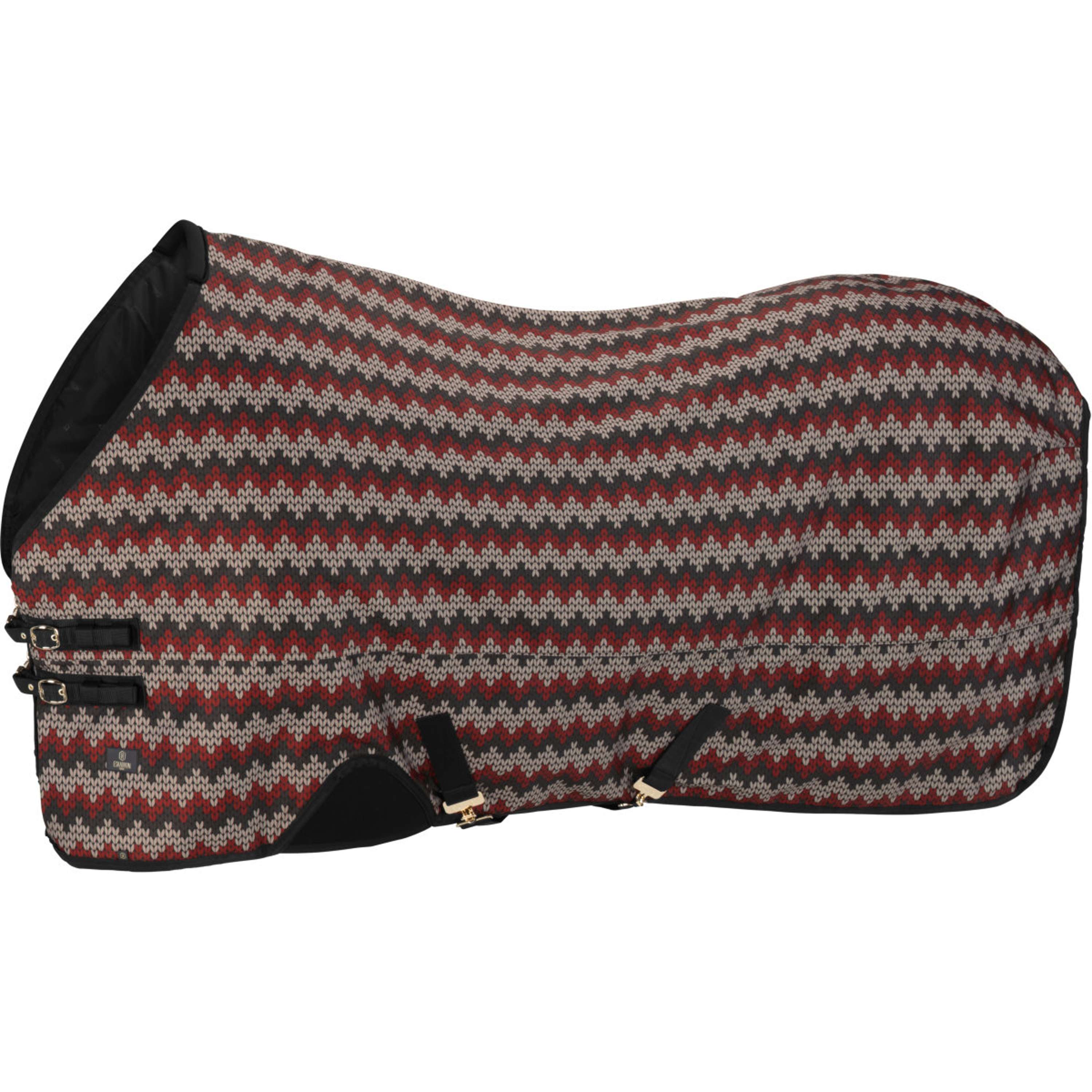 Eskadron Turnout Rug Heritage Alpha Northern Knit 80g Noir/Merlot/Ash