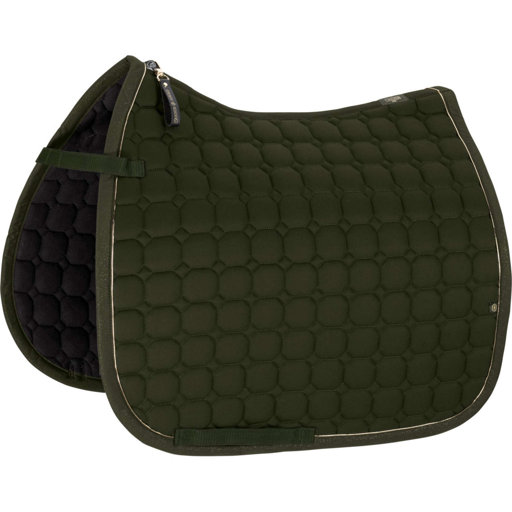 Eskadron Tapis de Selle Heritage Cotton Dressage Deep Moss