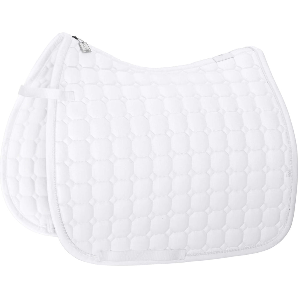 Eskadron Tapis de Selle Classic Sports Glitter Dressage Blanc