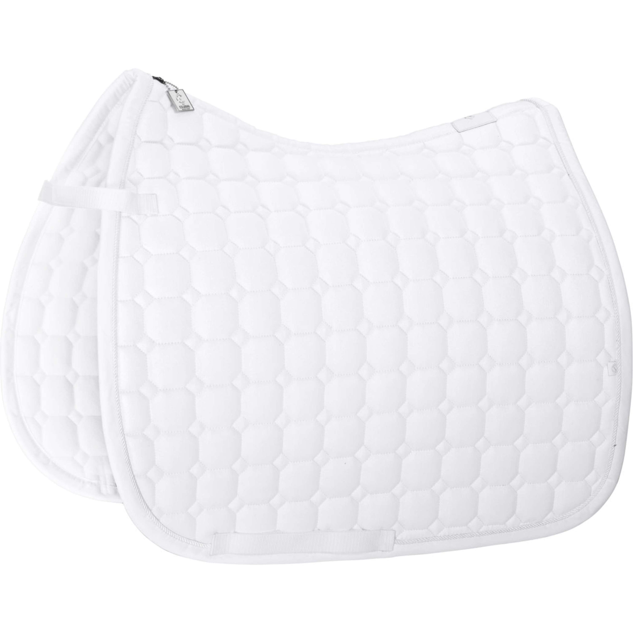 Eskadron Tapis de Selle Classic Sports Glitter Dressage Blanc