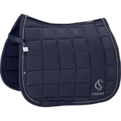 Eskadron Tapis de Selle Classic Sports Big Square Sparkle Dressage Marin