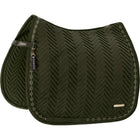 Eskadron Tapis de Selle Heritage Velvet Dressage Deep Moss