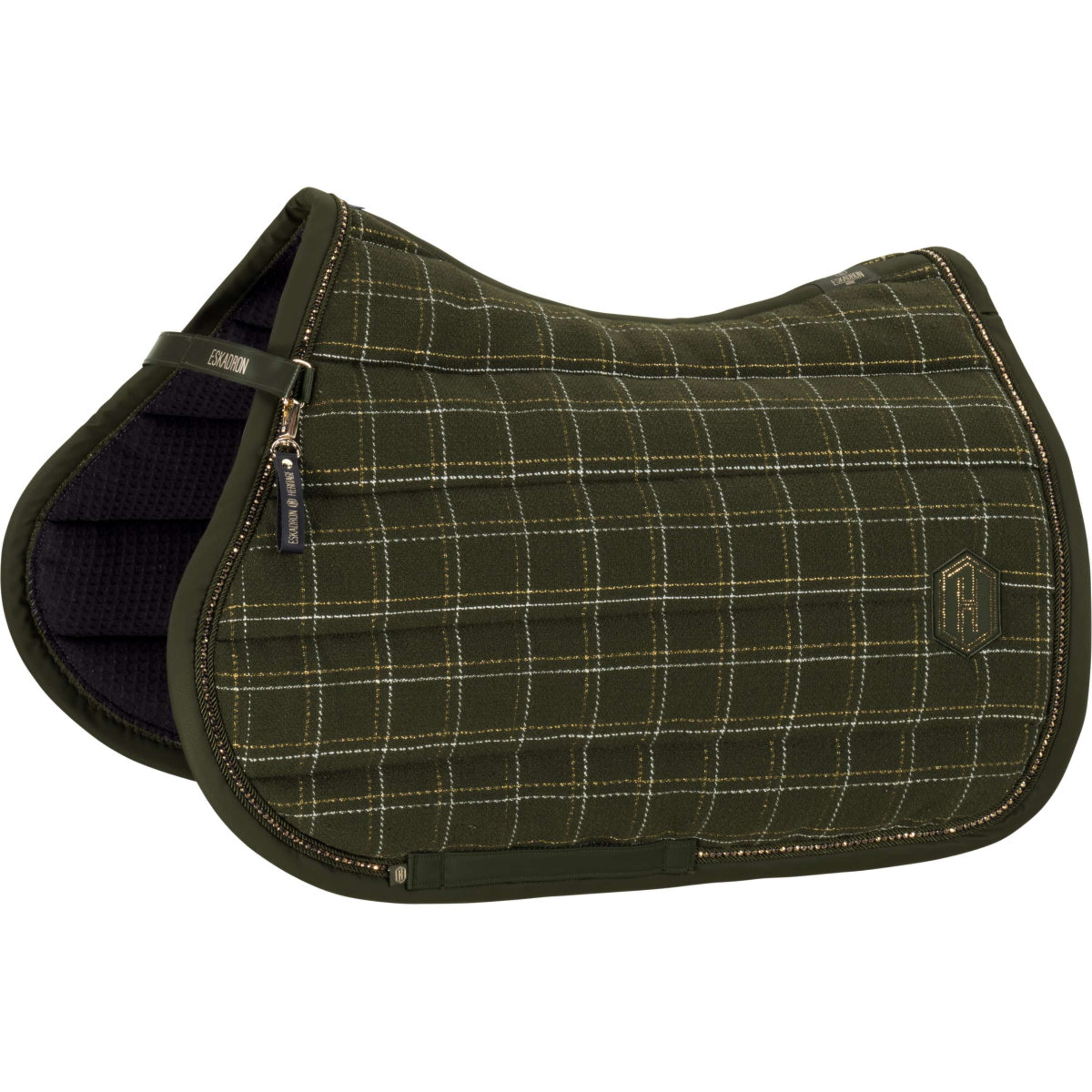 Eskadron Tapis de Selle Heritage Bouclé Crystal Polyvalence Deep Moss