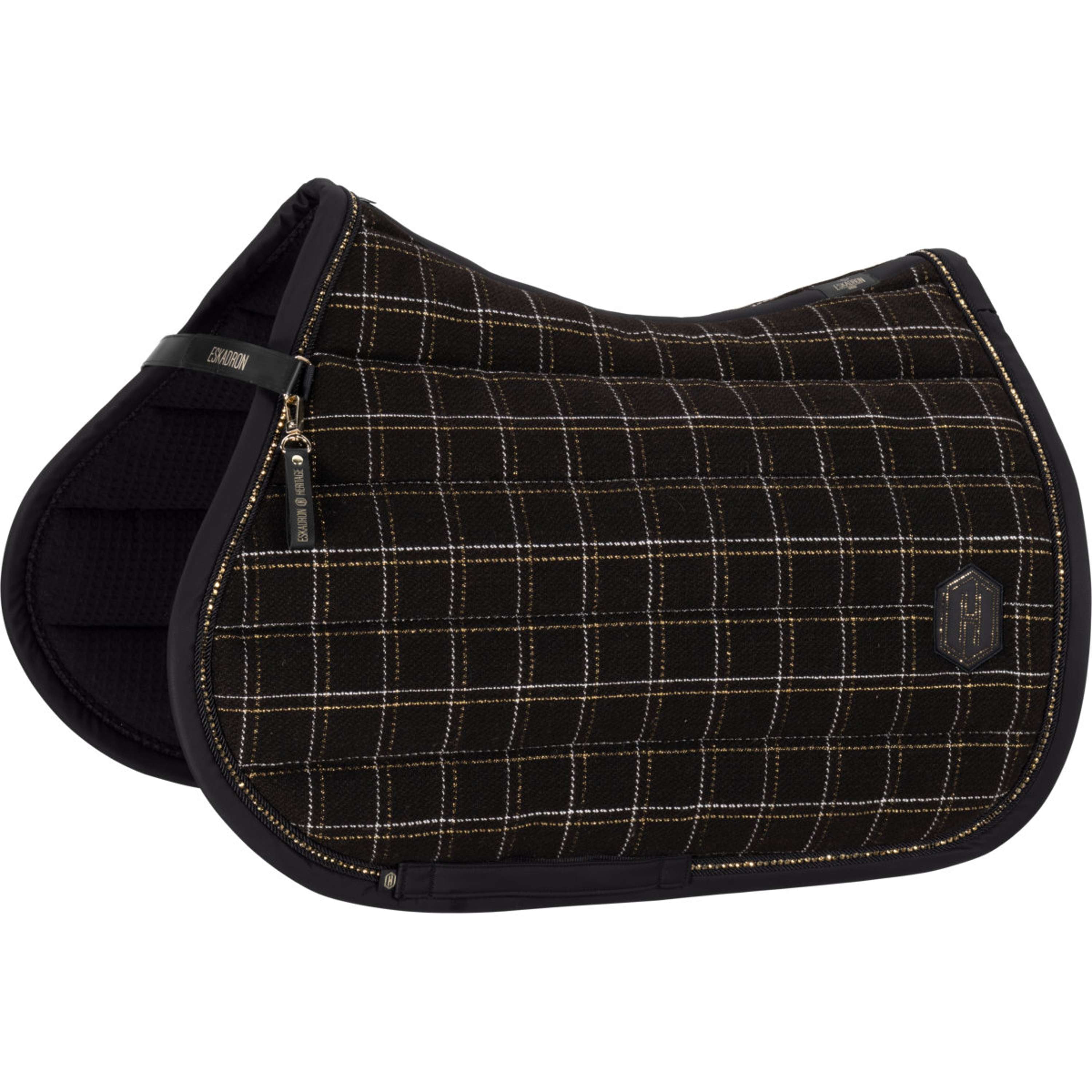 Eskadron Tapis de Selle Heritage Bouclé Crystal Polyvalence Noir