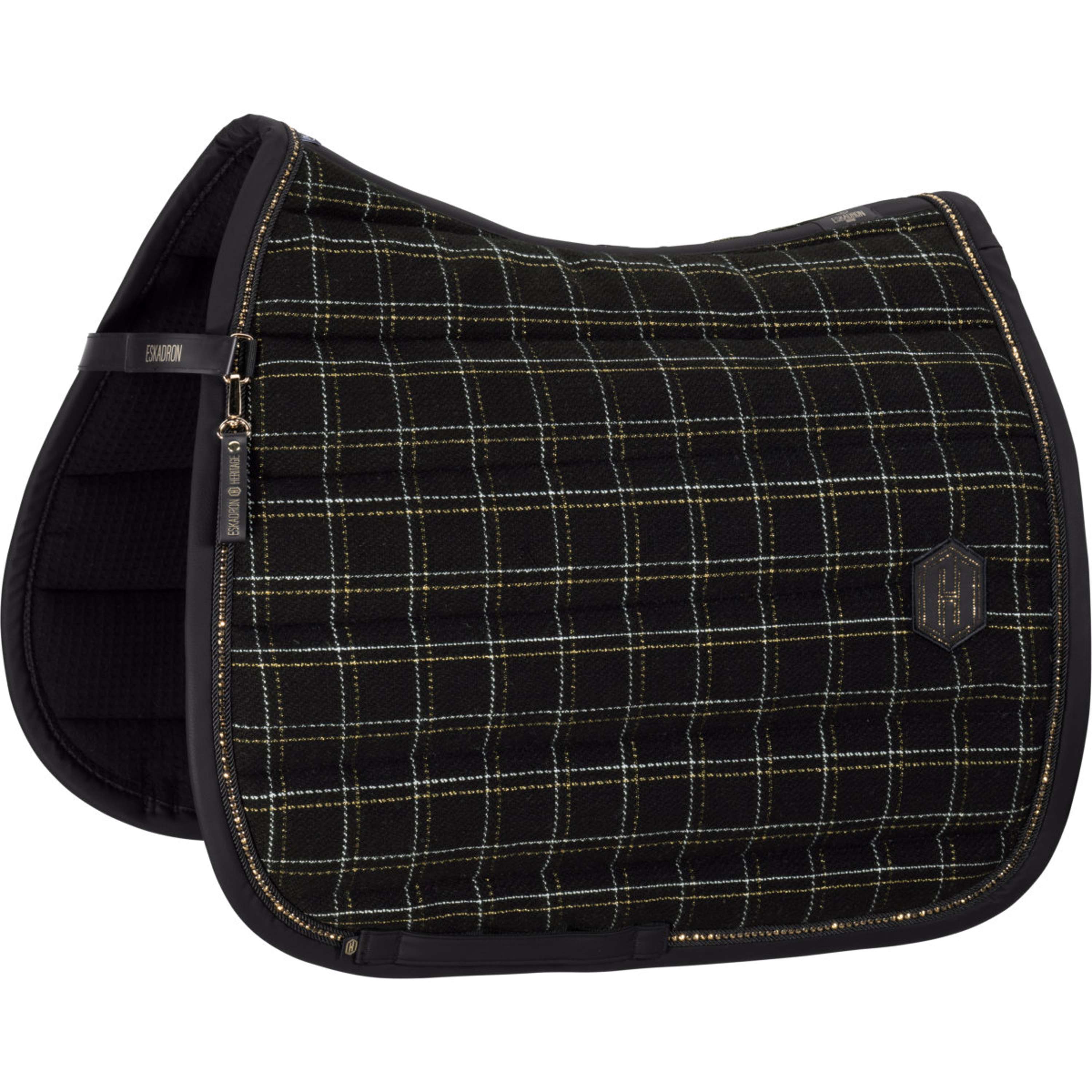 Eskadron Tapis de Selle Heritage Bouclé Crystal Dressage Noir