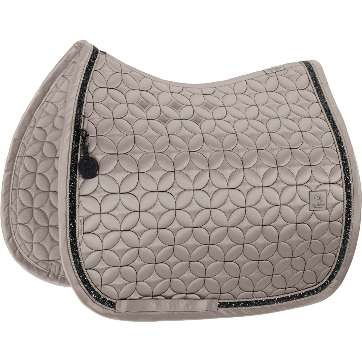 Eskadron Tapis de Selle Platinum '26 Mattgloss Jewel Dressage Pale Grey
