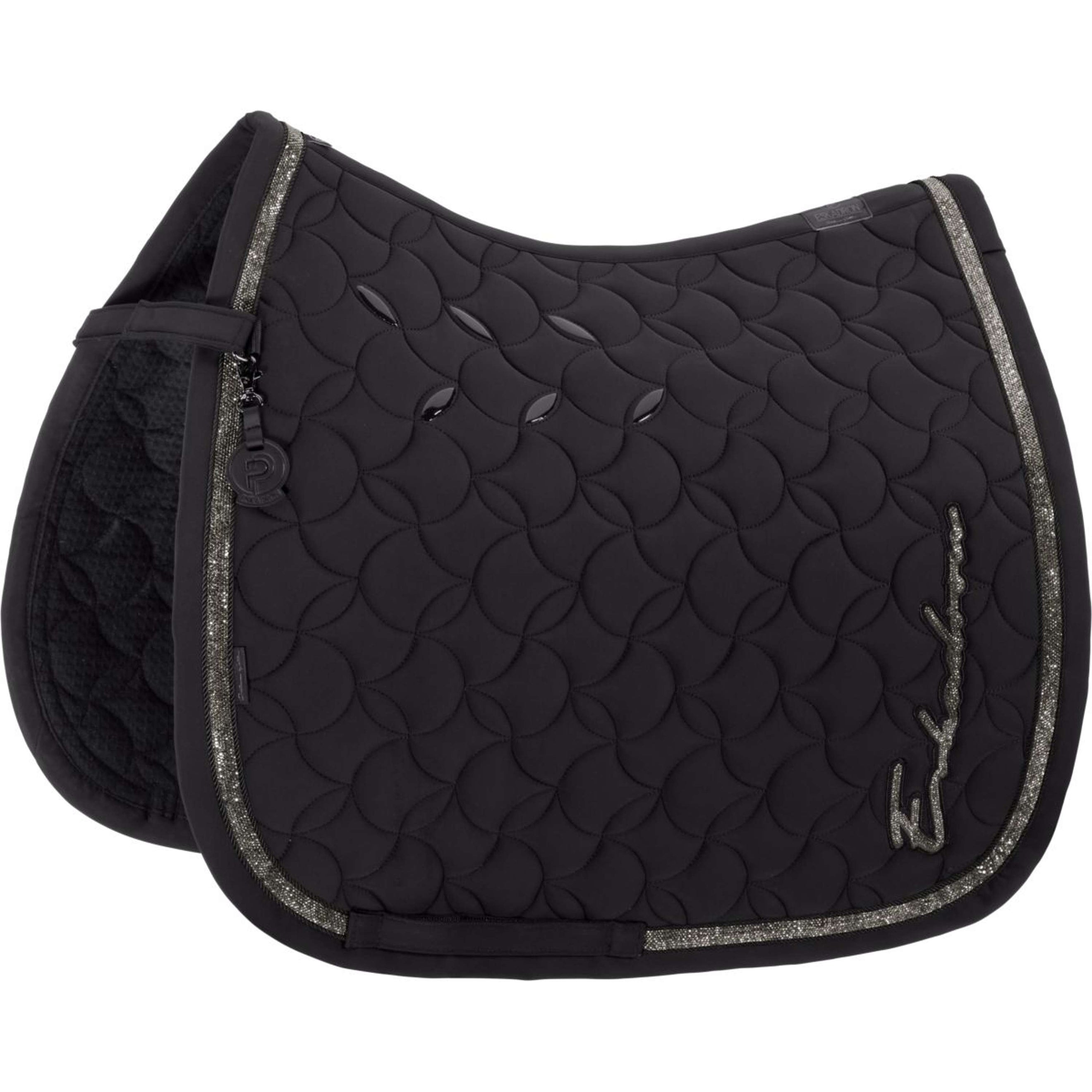 Eskadron Tapis de Selle Platinum '26 Pro Soft Glitter Dressage Noir