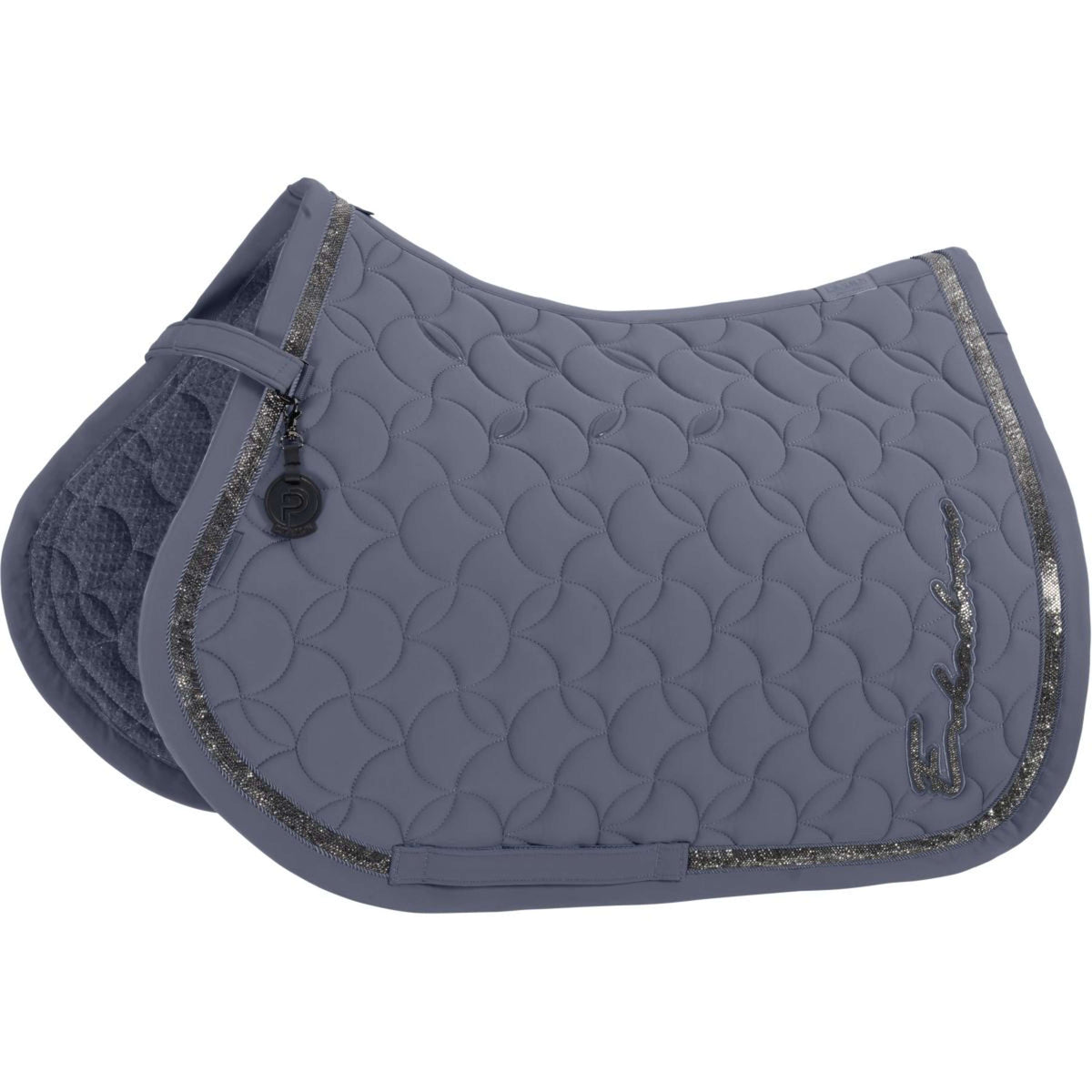 Eskadron Tapis de Selle Platinum '26 Pro Soft Glitter Polyvalent Slate Blue