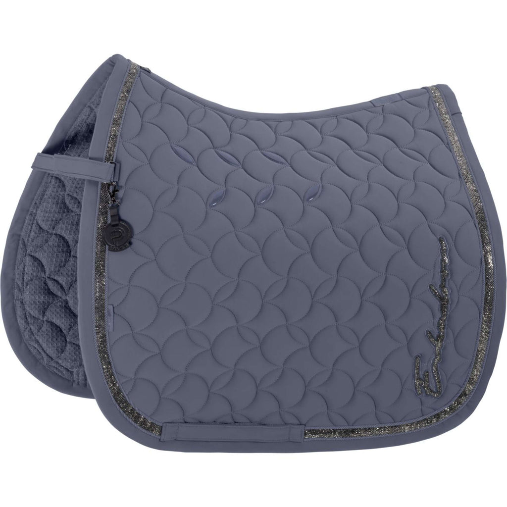 Eskadron Tapis de Selle Platinum '26 Pro Soft Glitter Dressage Slate Blue