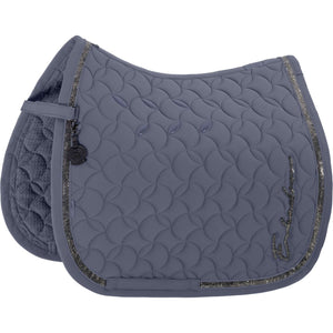 Eskadron Tapis de Selle Platinum '26 Pro Soft Glitter Dressage Slate Blue