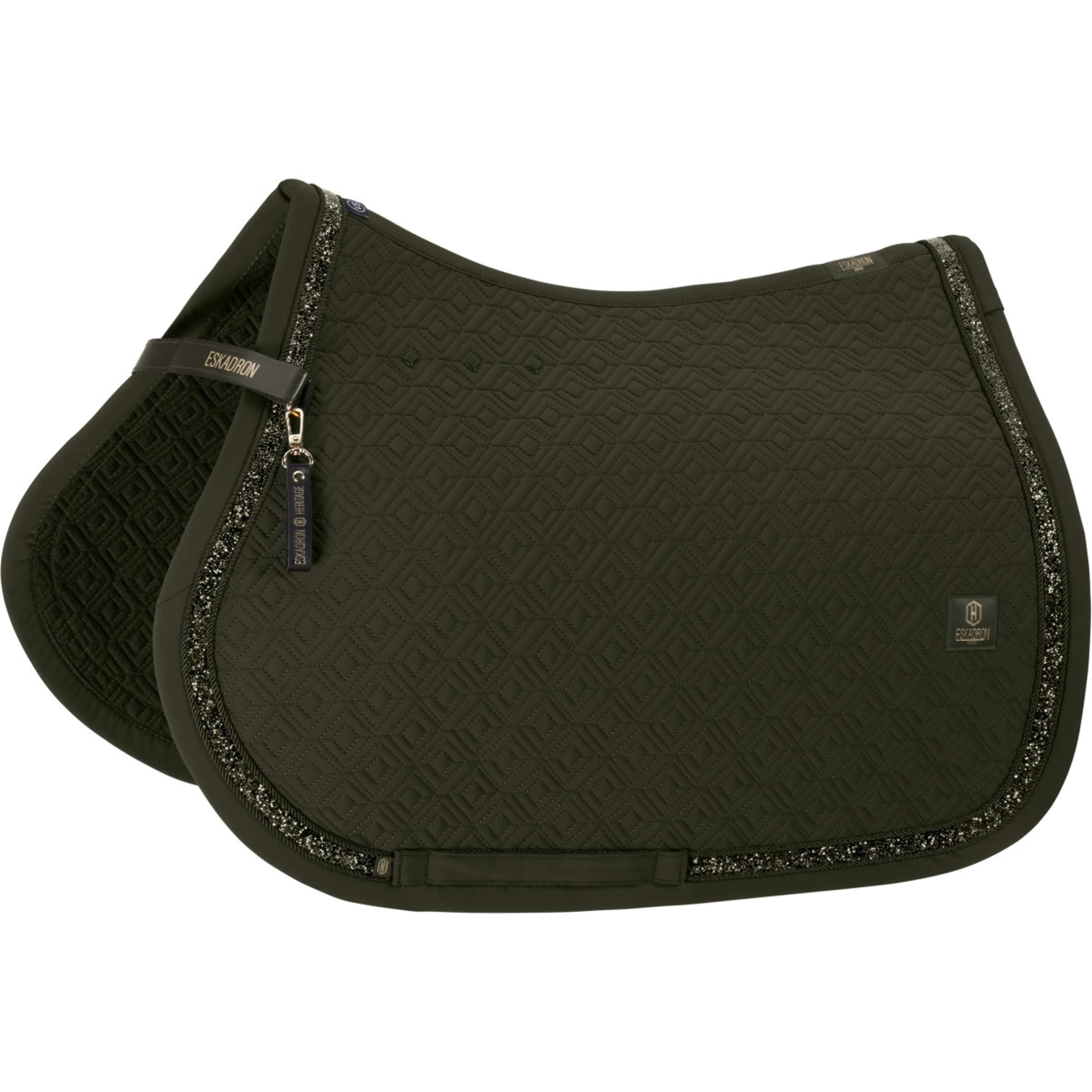 Eskadron Tapis de Selle Heritage Pro Soft Jewel Polyvalence Deep Moss