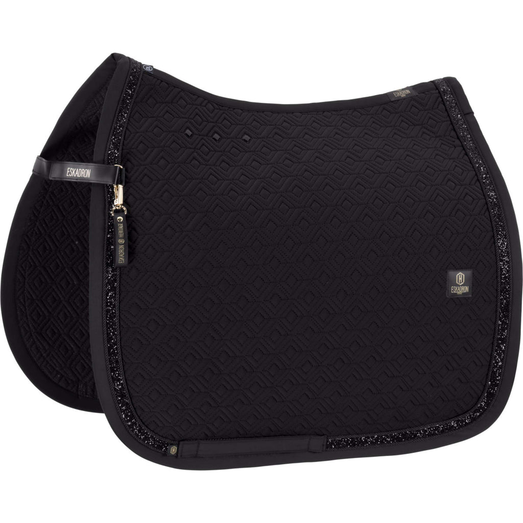 Eskadron Tapis de Selle Heritage Pro Soft Jewel Dressage Noir