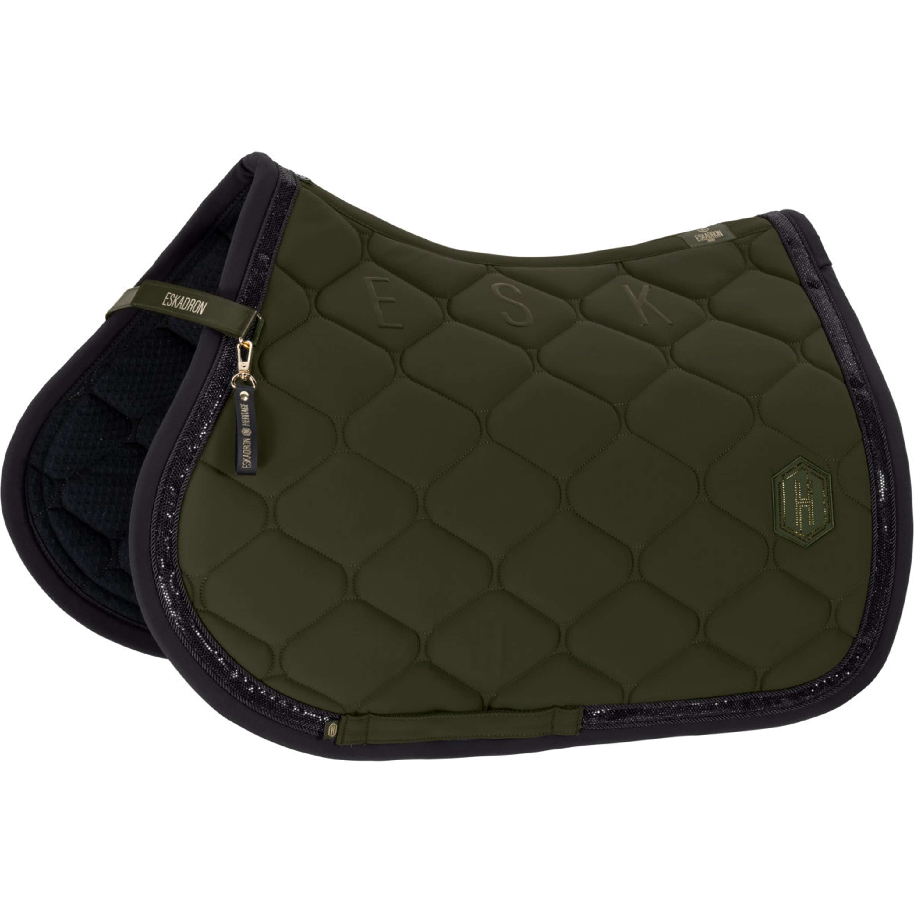 Eskadron Tapis de Selle Heritage Softshell Contrast Polyvalence Deep Moss