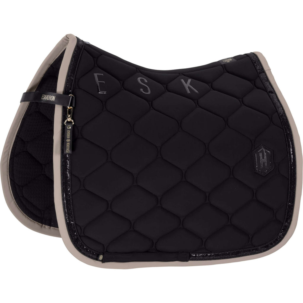 Eskadron Tapis de Selle Heritage Softshell Contrast Dressage Noir