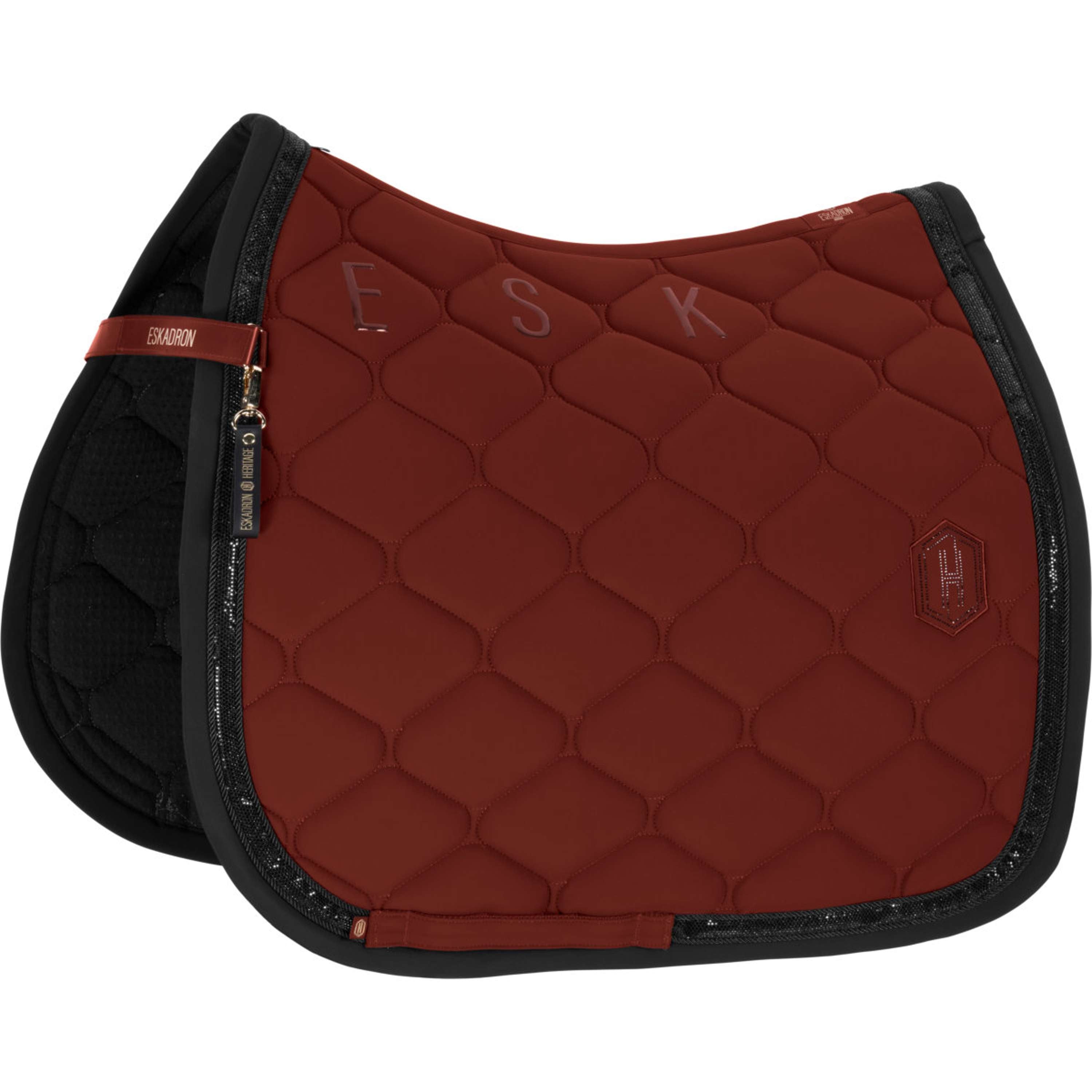Eskadron Tapis de Selle Heritage Softshell Contrast Dressage Merlot