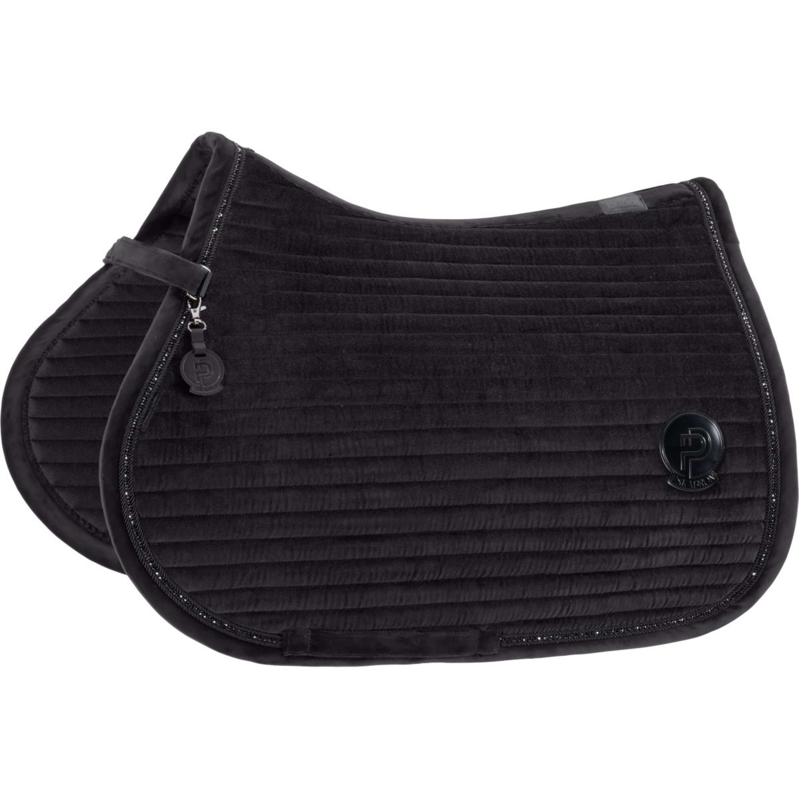 Eskadron Tapis de Selle Platinum '26 Velvet Crystal Polyvalent Noir Eskadron Tapis de Selle Platinum '26 Velvet Crystal Polyvalent Noir