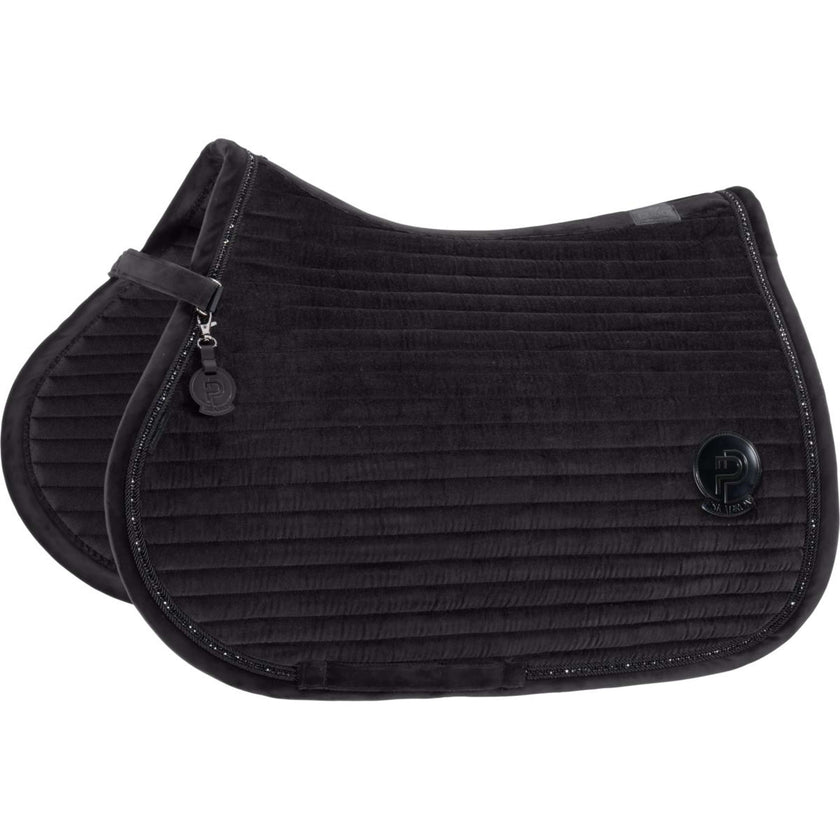 Eskadron Tapis de Selle Platinum '26 Velvet Crystal Polyvalent Noir Eskadron Tapis de Selle Platinum '26 Velvet Crystal Polyvalent Noir
