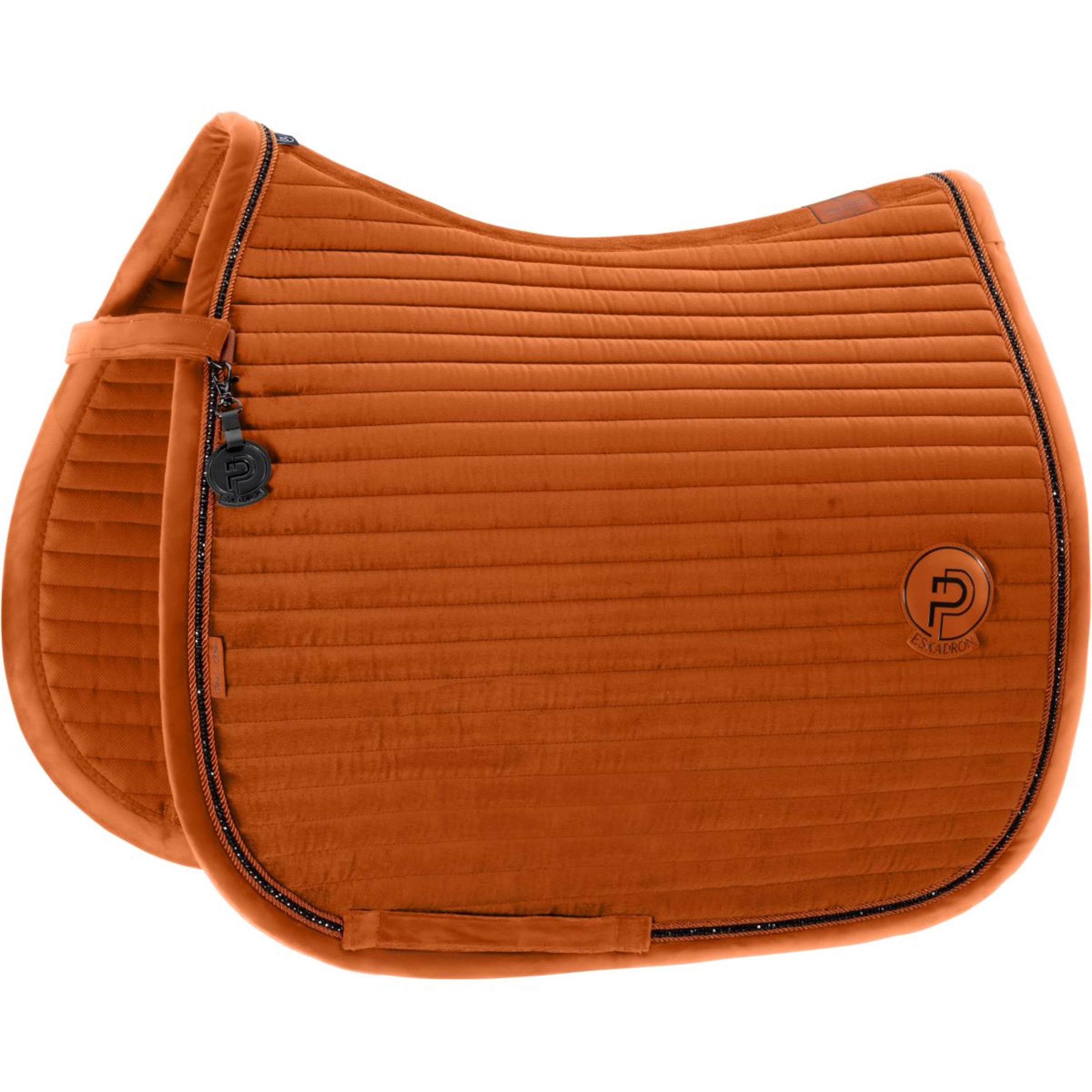 Eskadron Tapis de Selle Platinum '26 Velvet Crystal Dressage Amber