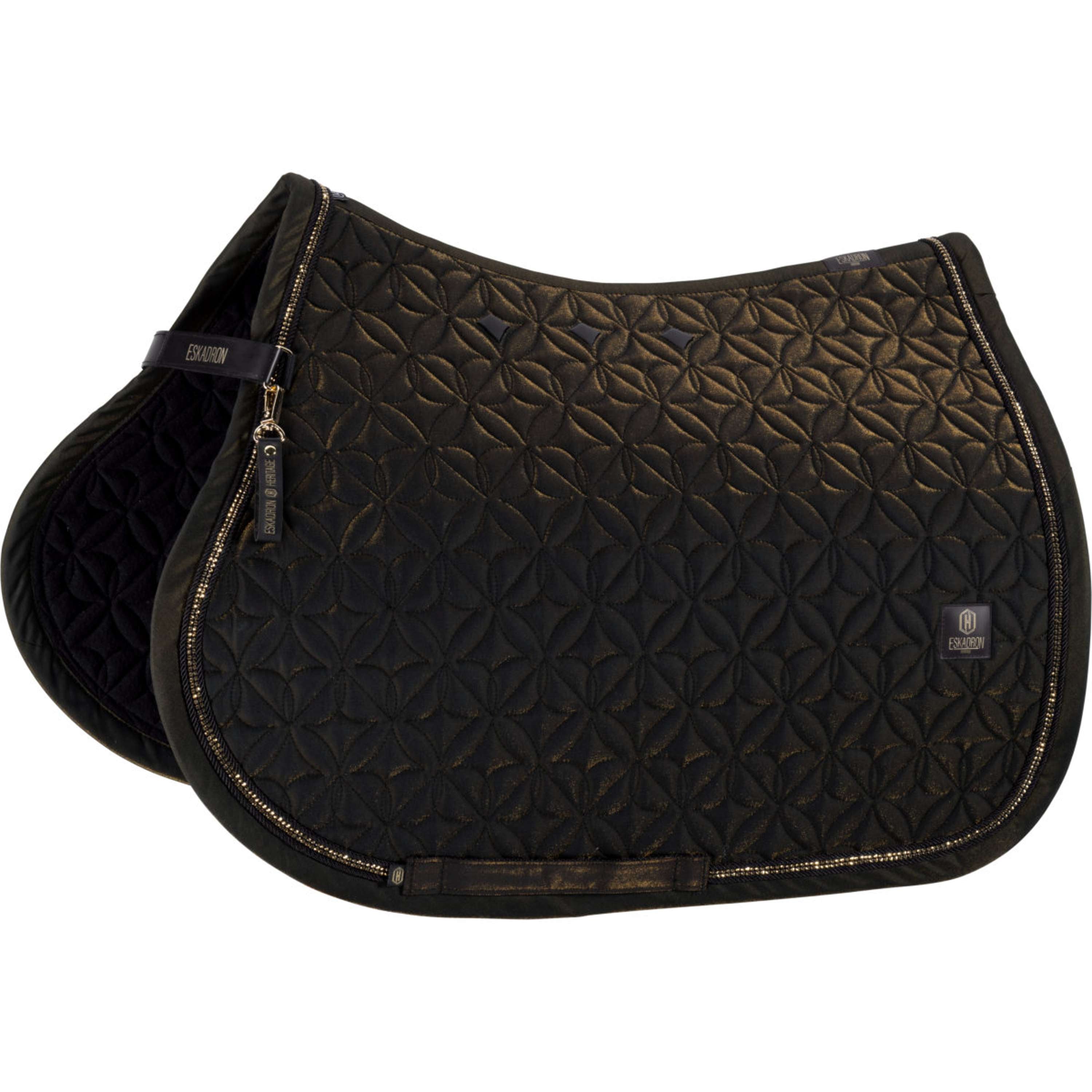 Eskadron Tapis de Selle Heritage Glam Crystal Polyvalence Noir