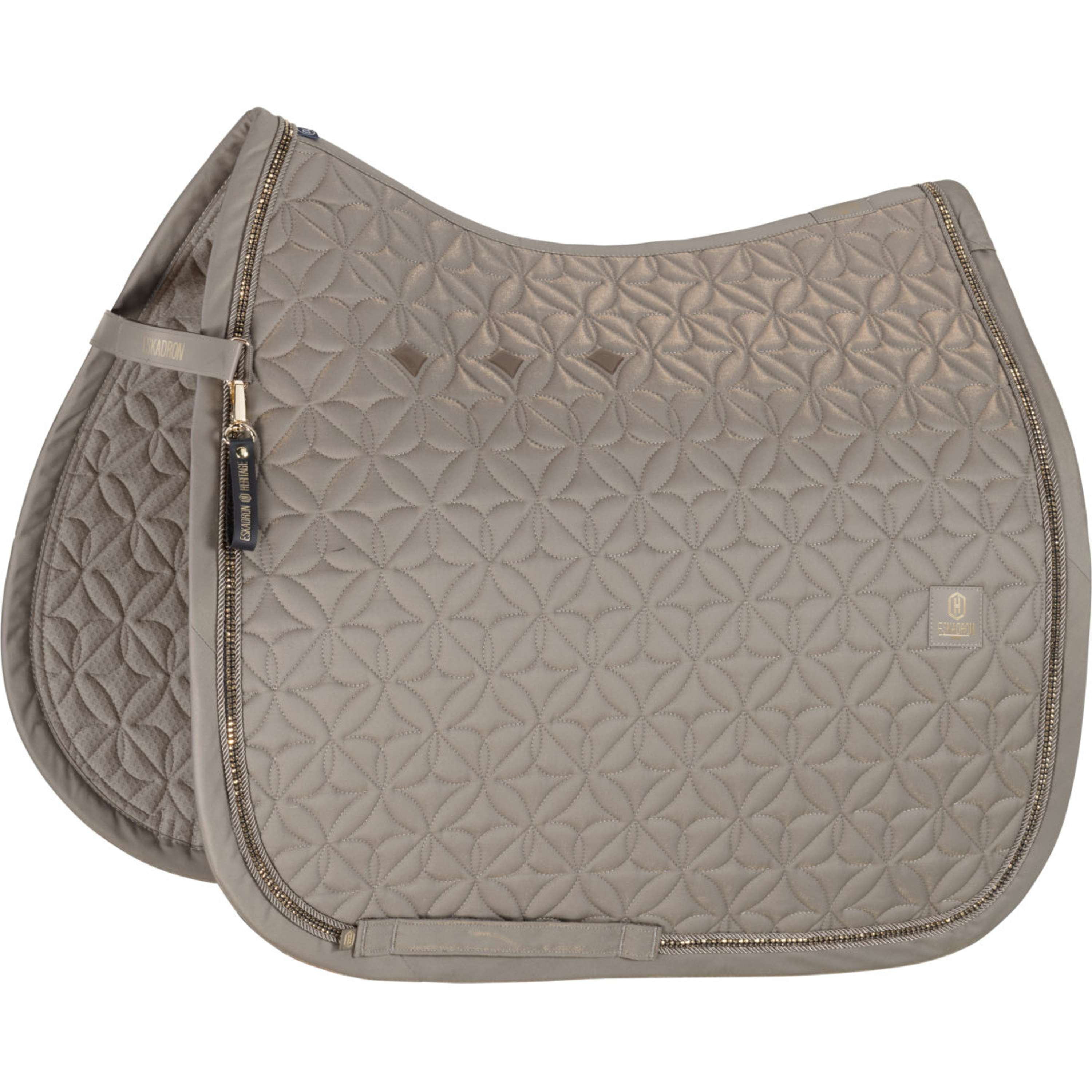 Eskadron Tapis de Selle Heritage Glam Crystal Dressage Ash