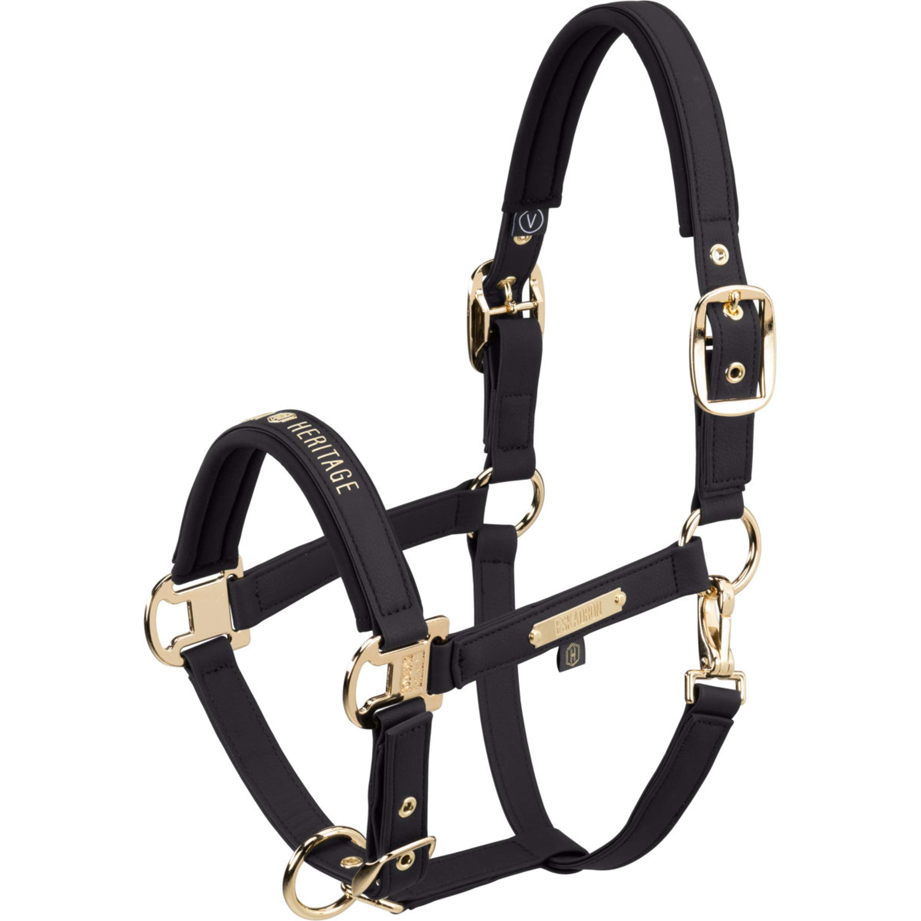 Eskadron Licol Heritage Faux Leather Double Pin Noir