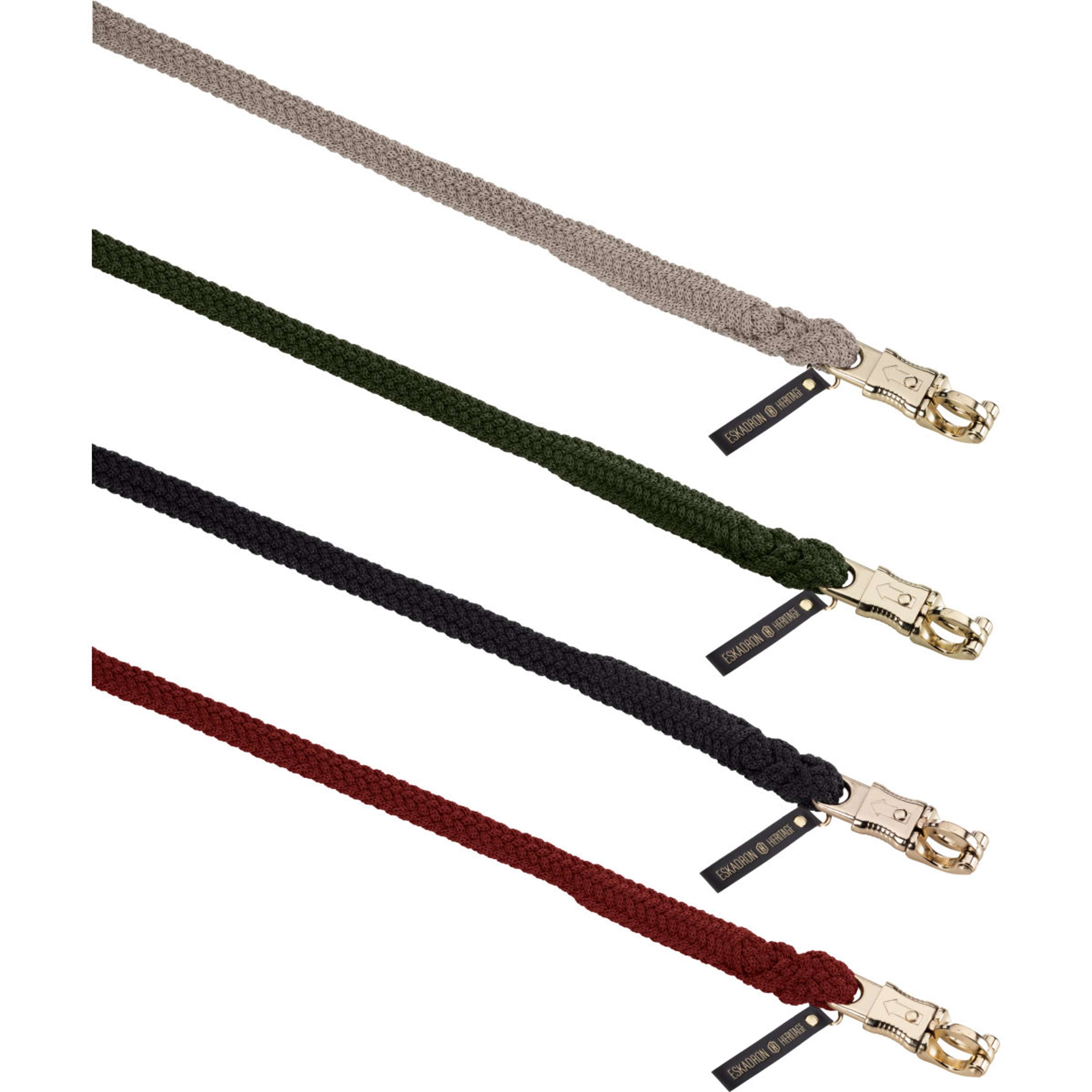 Eskadron Corde pour Licol Heritage Duralastic avec Crochet Panique Ash