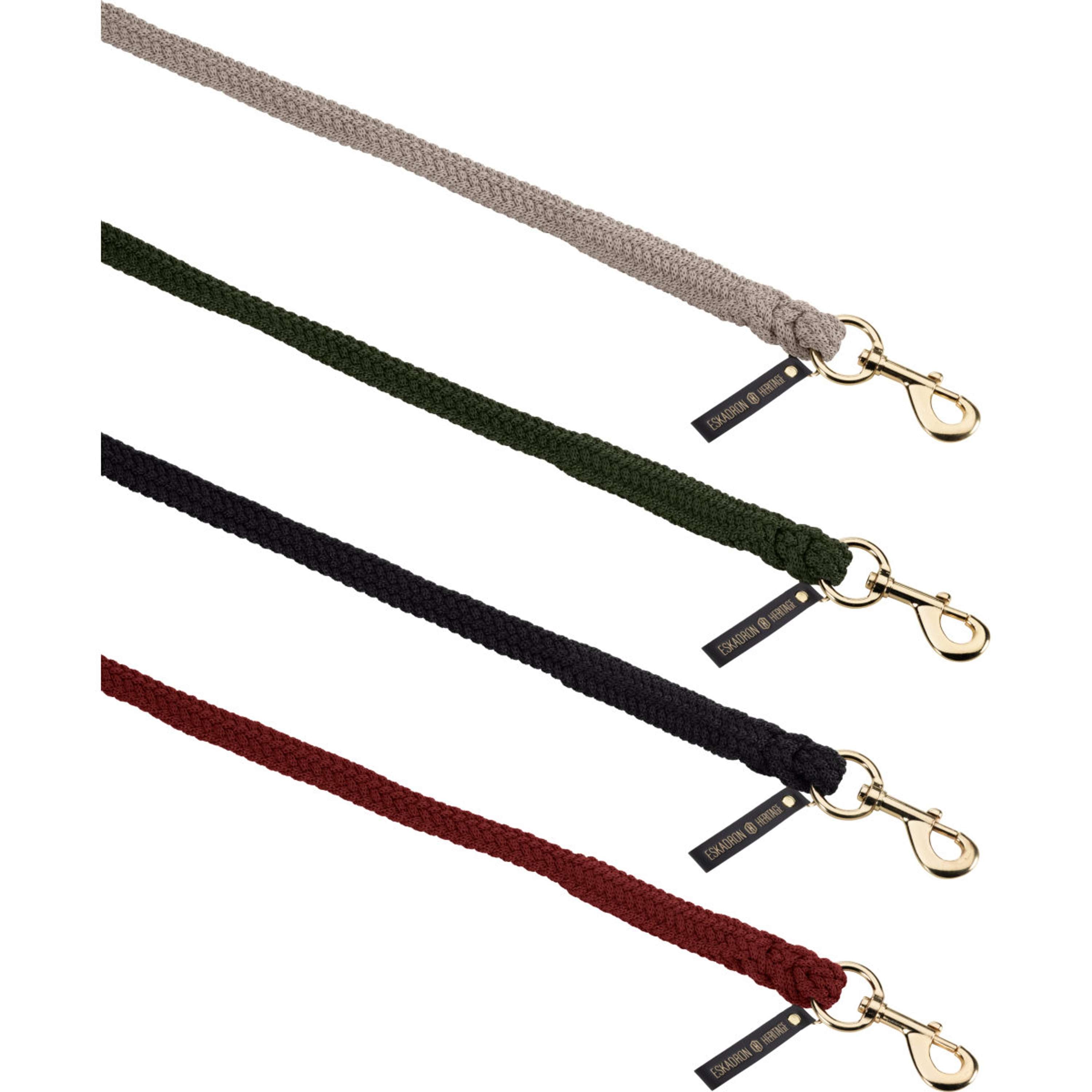 Eskadron Corde pour Licol Heritage Duralastic avec Mousqueton Noir