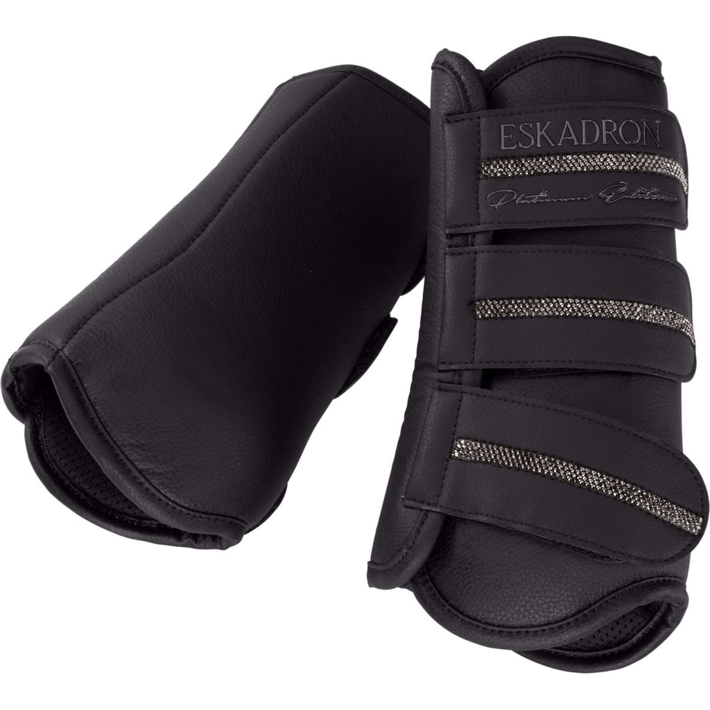 Eskadron Guêtres Platinum '26 Allround Faux Leather Front Noir