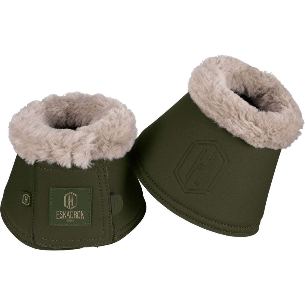 Eskadron Cloches d'Obstacles Heritage Faux Leather Faux Fur Deep Moss