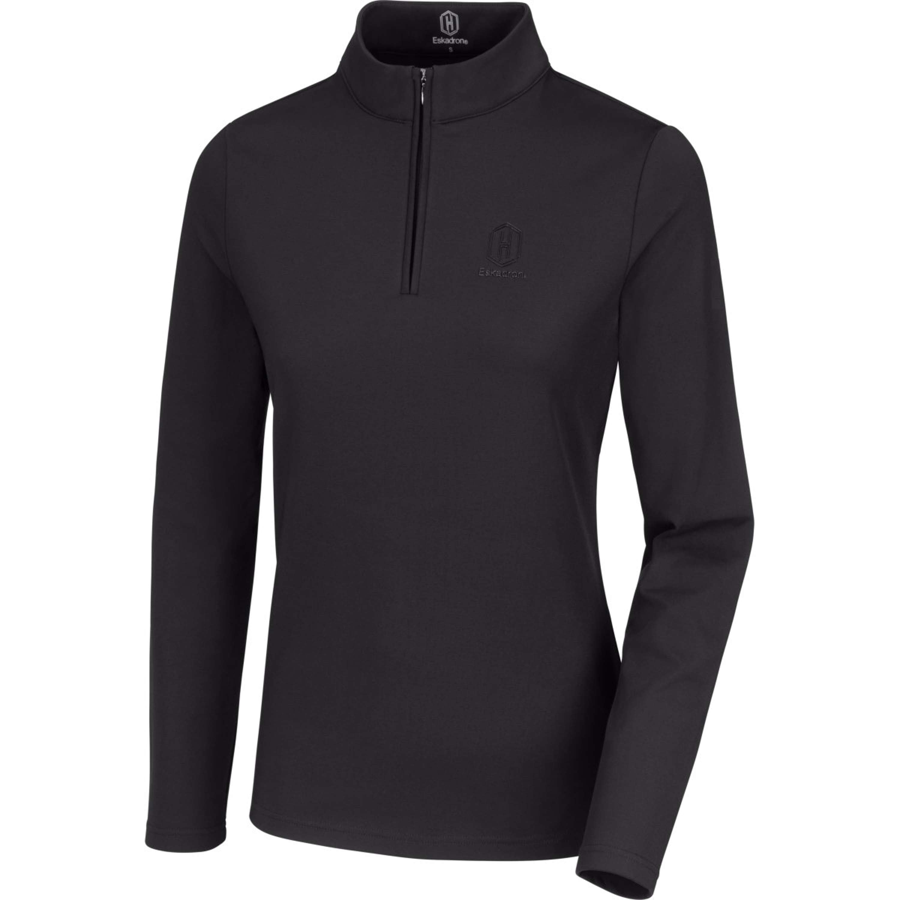 Eskadron Shirt Heritage Half-Zip Noir