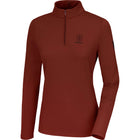 Eskadron Shirt Heritage Half-Zip Merlot