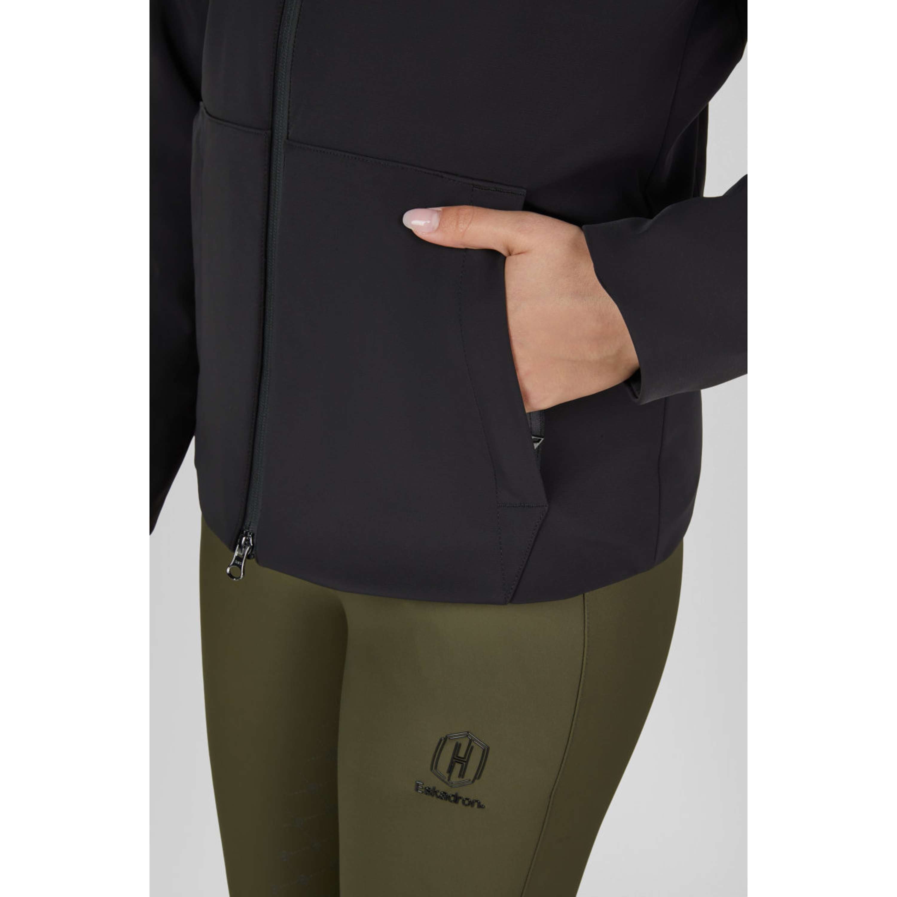 Eskadron Veste Softshell Heritage Zip-Jacket Noir