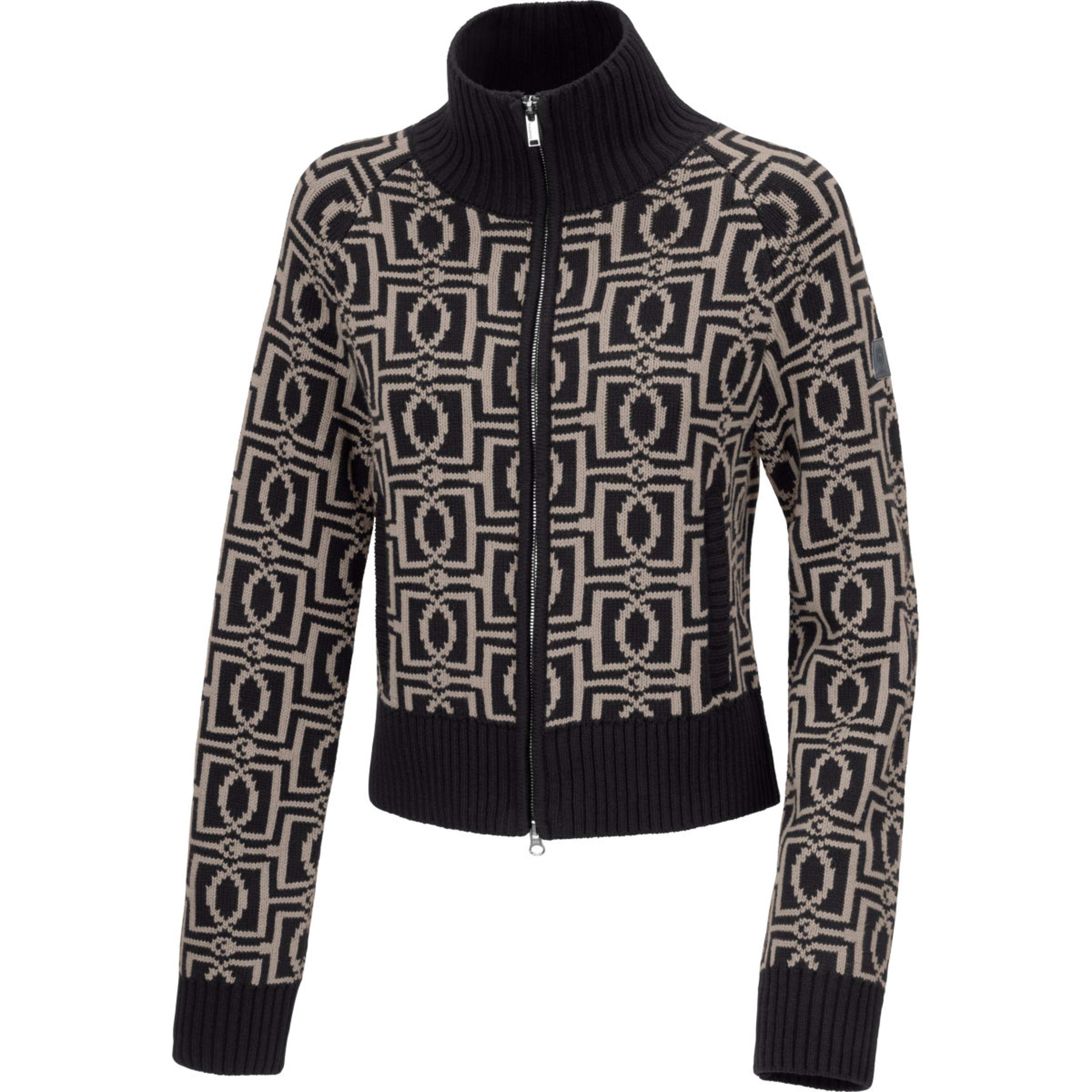 Eskadron Veste Heritage Knit-Zip Noir
