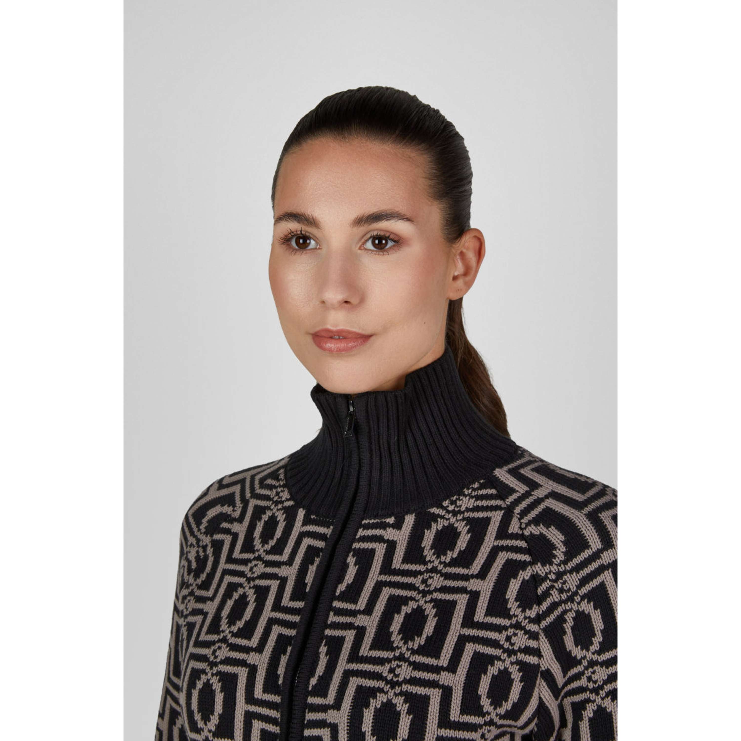 Eskadron Veste Heritage Knit-Zip Noir