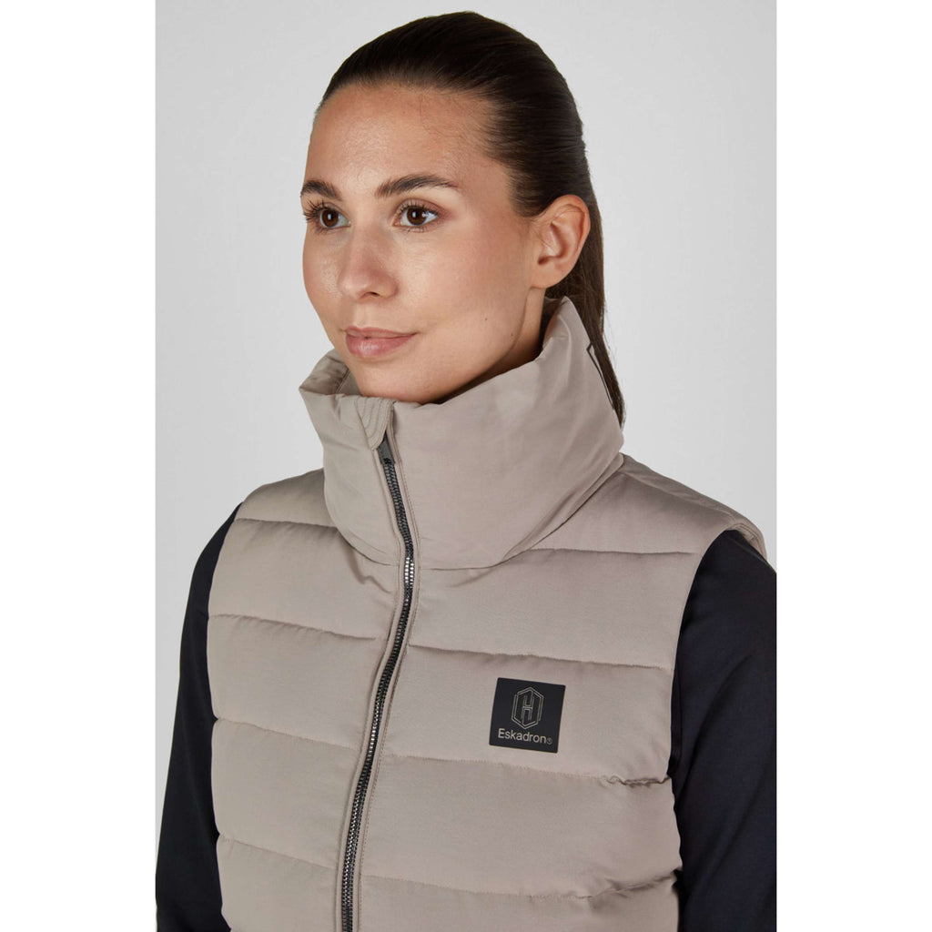 Eskadron Bodychauffant Heritage Quilt Waistcoat Ash