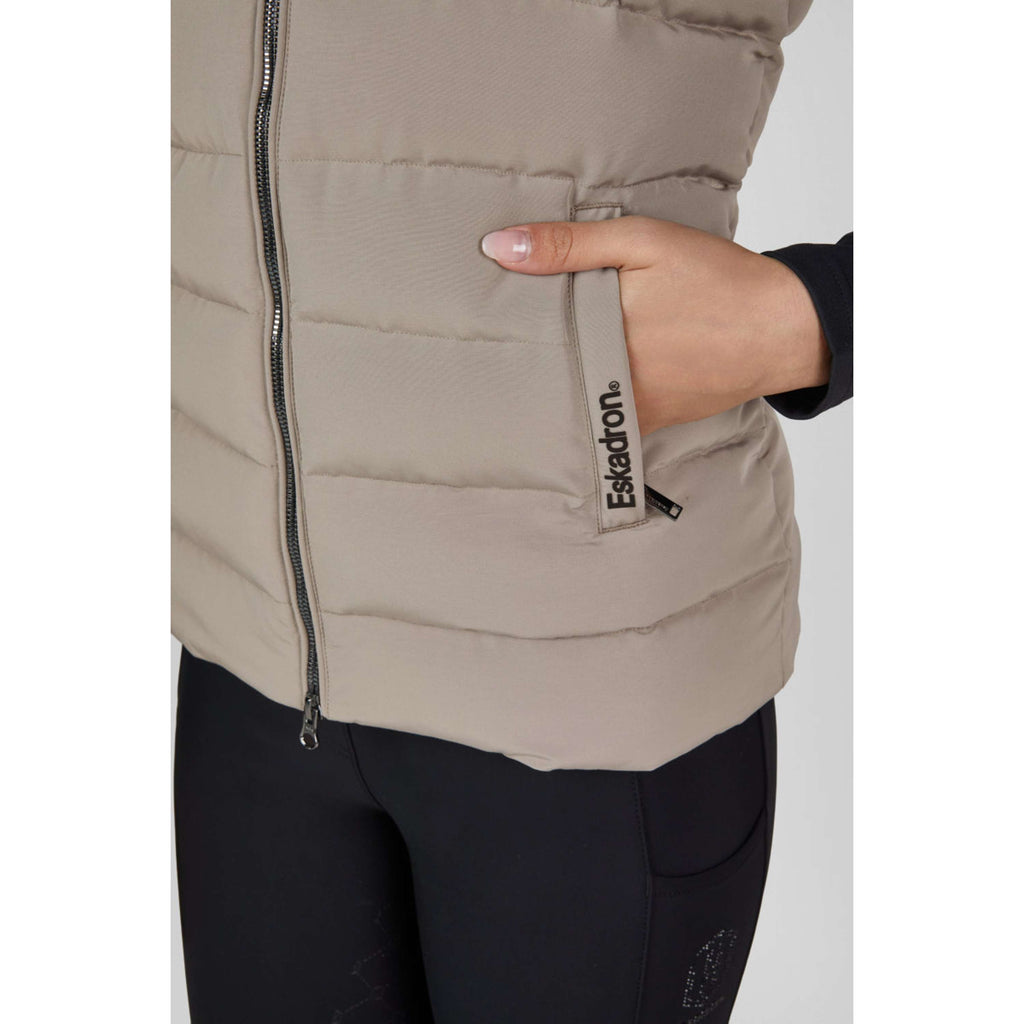 Eskadron Bodychauffant Heritage Quilt Waistcoat Ash