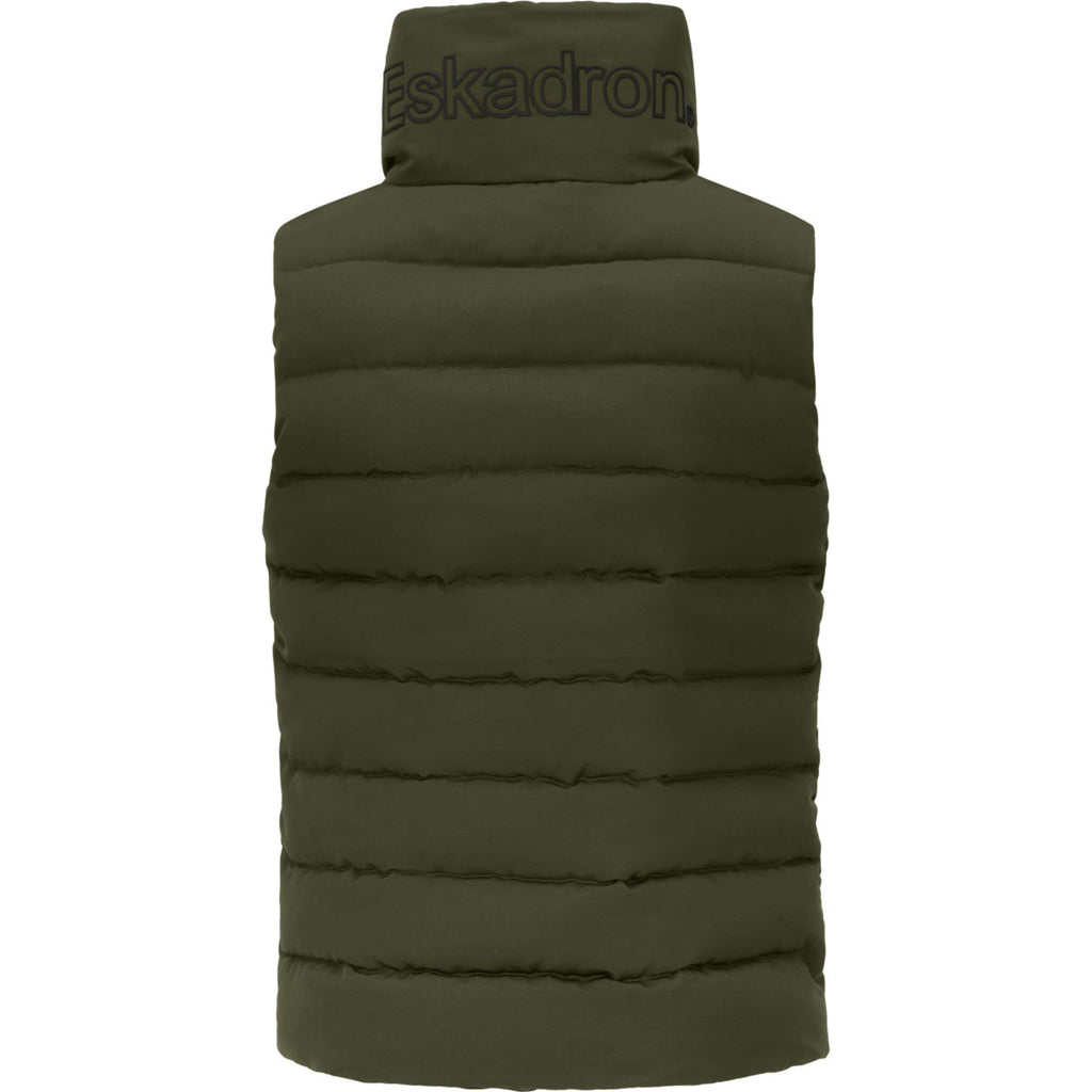 Eskadron Bodychauffant Heritage Quilt Waistcoat Deep Moss