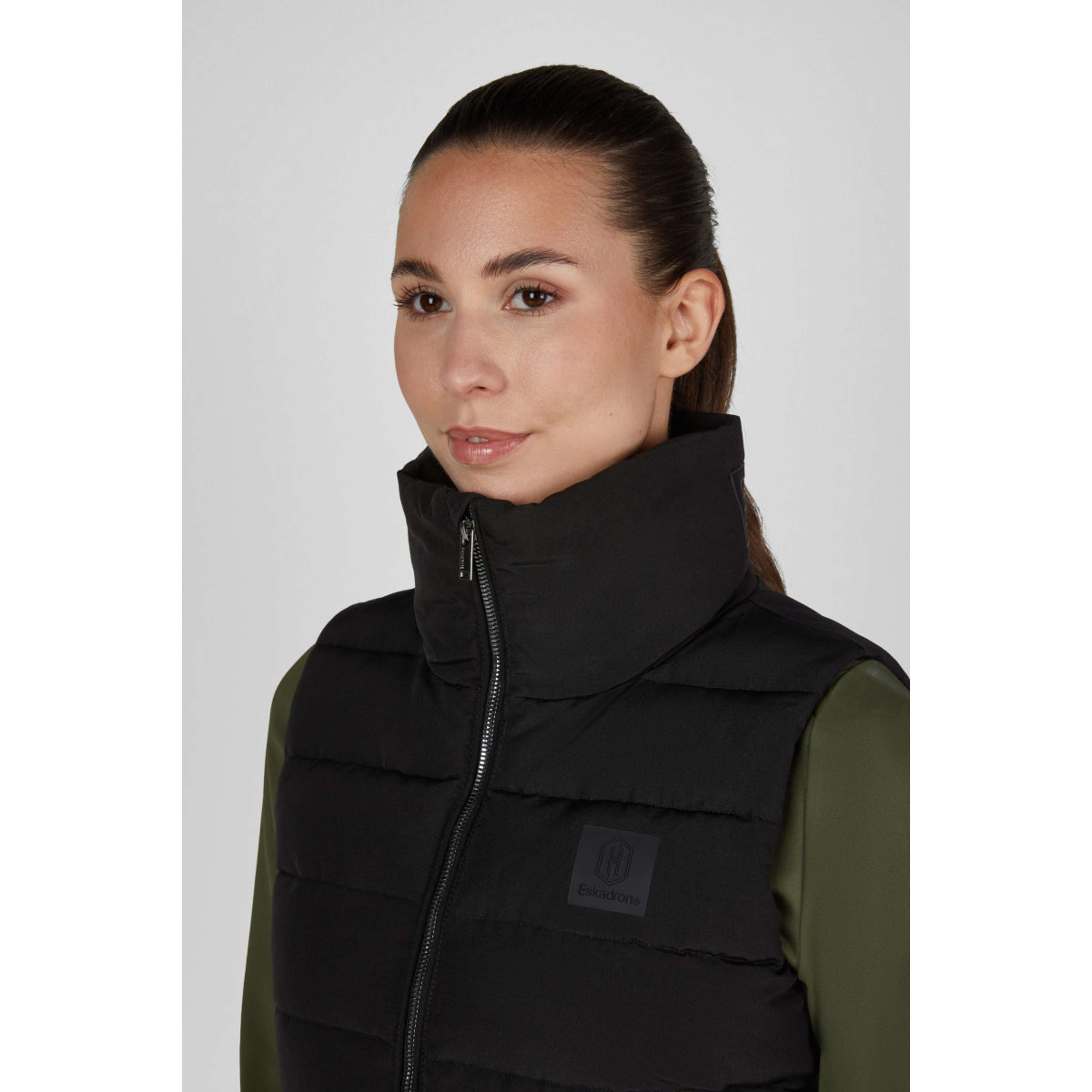 Eskadron Bodychauffant Heritage Quilt Waistcoat Noir